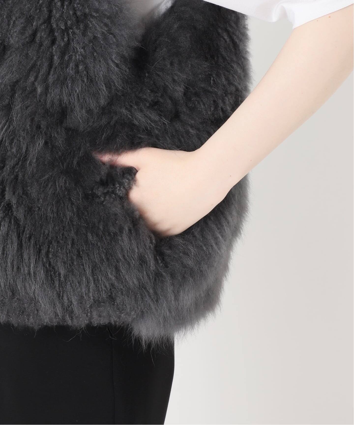 Cashmere Fur gilet（ジレ）｜VERMEIL par iena（ヴェルメイユ パー 