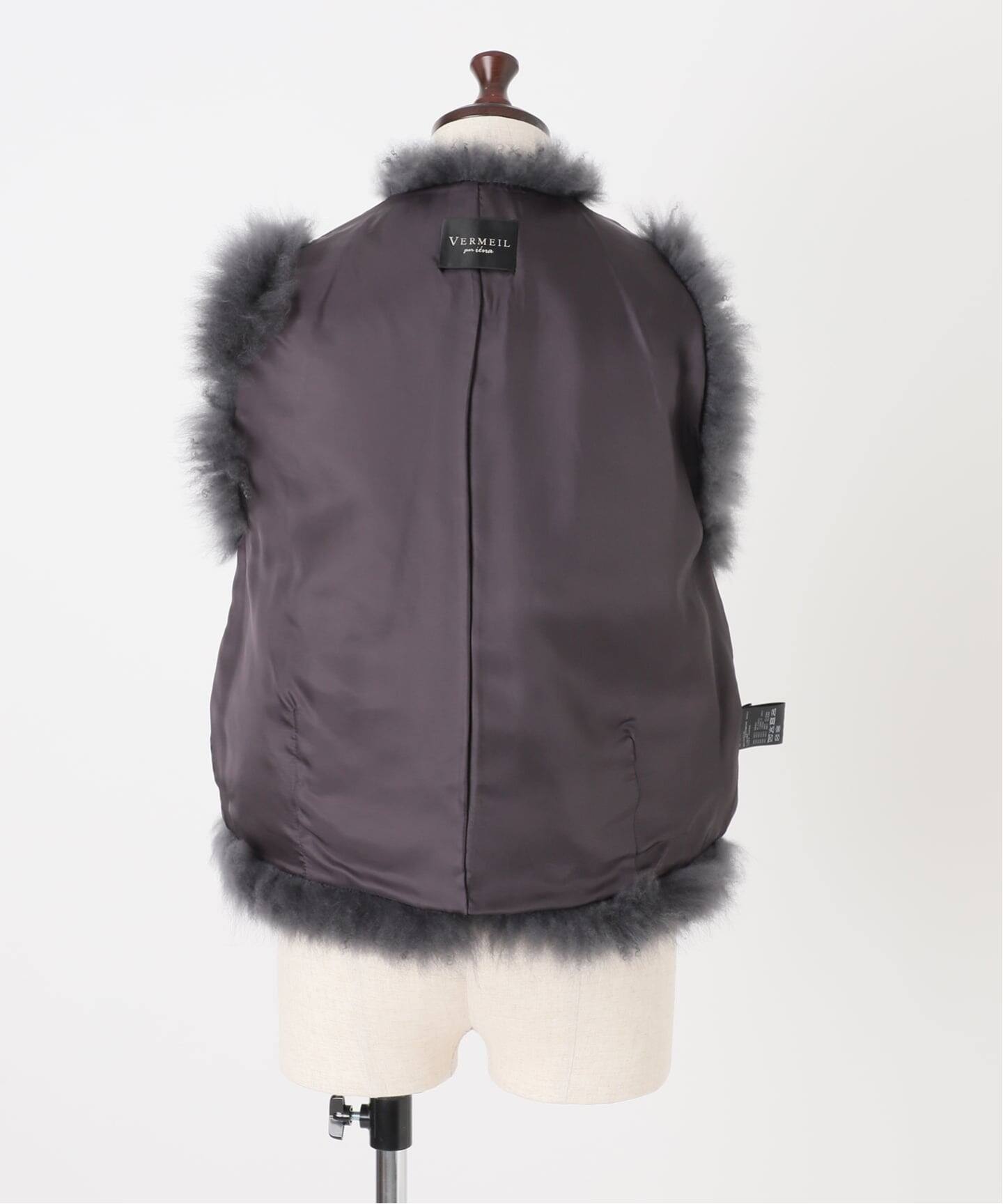 Cashmere Fur gilet（ジレ）｜VERMEIL par iena（ヴェルメイユ パー
