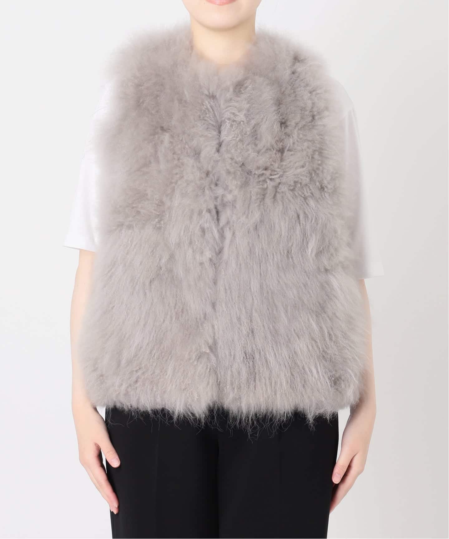 Cashmere Fur gilet（ジレ）｜VERMEIL par iena（ヴェルメイユ パー