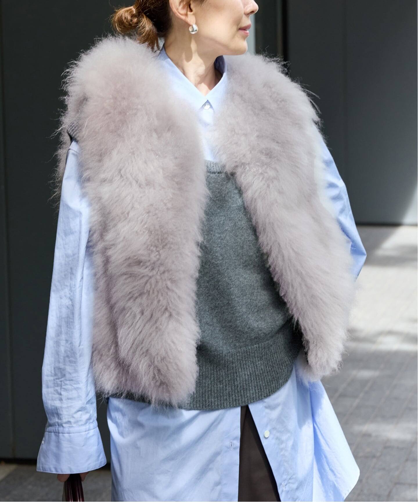 Cashmere Fur gilet（ジレ）｜VERMEIL par iena（ヴェルメイユ パー 