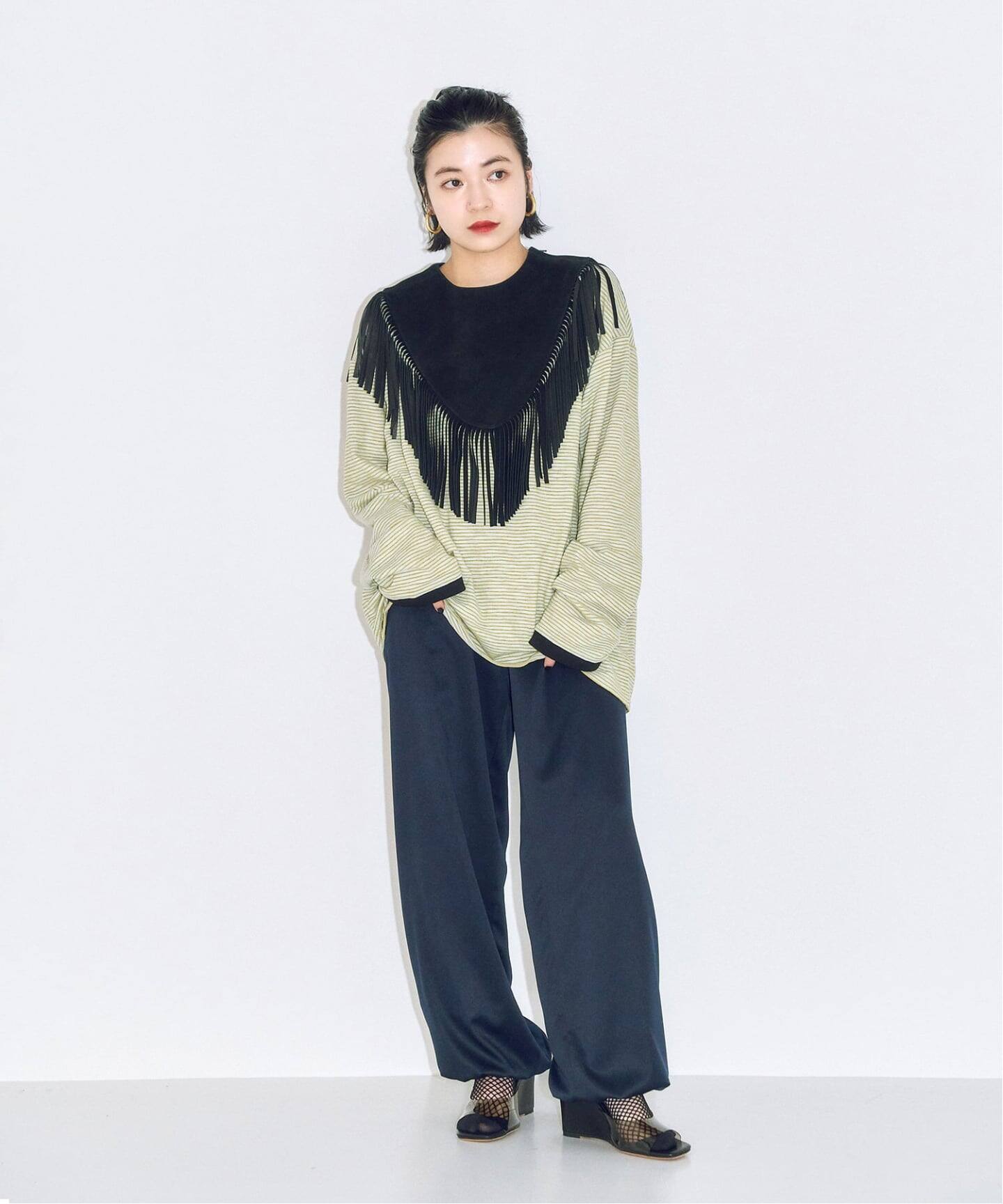 追加》［THE MOOD］FRINGE COLLAR 3：付け襟（その他ファッション小物
