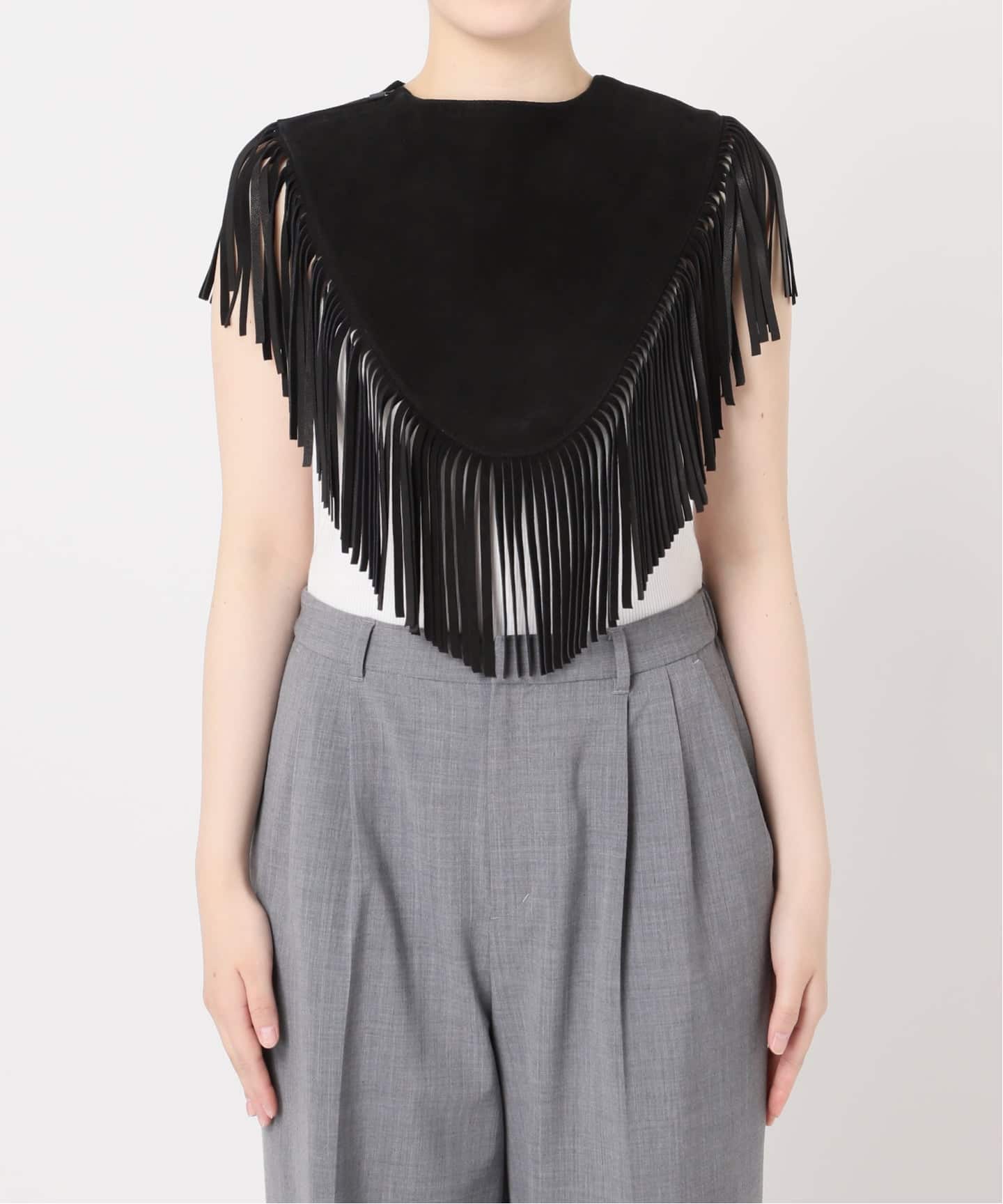 追加》［THE MOOD］FRINGE COLLAR 3：付け襟（その他ファッション小物