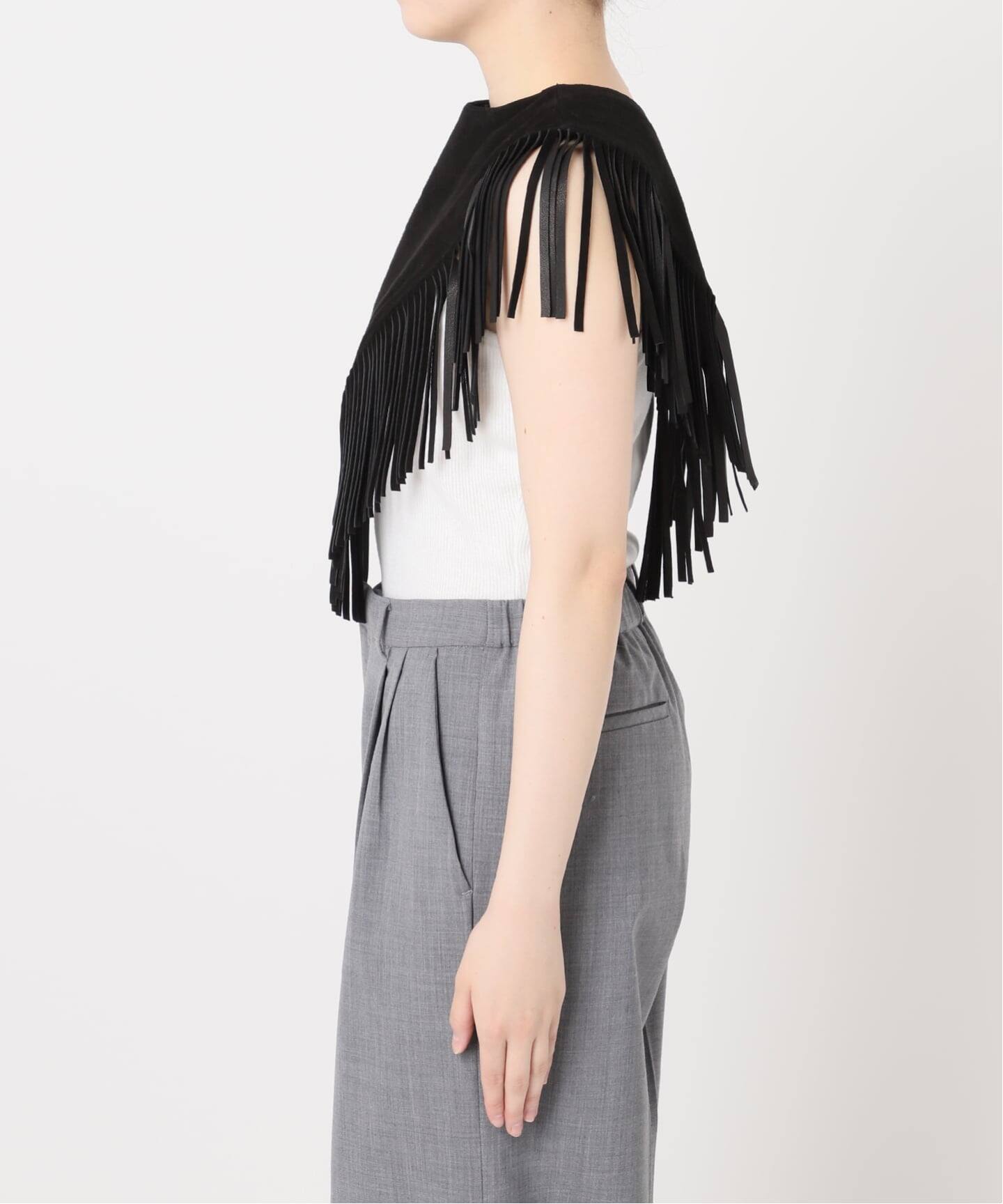 追加》［THE MOOD］FRINGE COLLAR 3：付け襟（その他ファッション小物