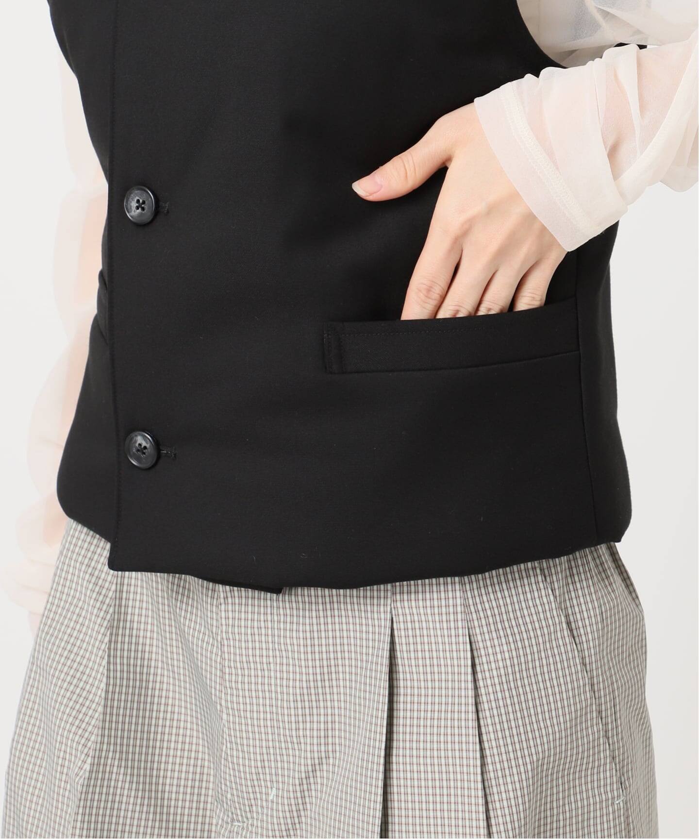 【新品】  CITYSHOP / シティショップ | 2023SS | THE MOOD ベスト | F | ブラック | レディース 新品】 CITYSHOP / シティショップ | 2023SS | THE MOOD ベスト | F