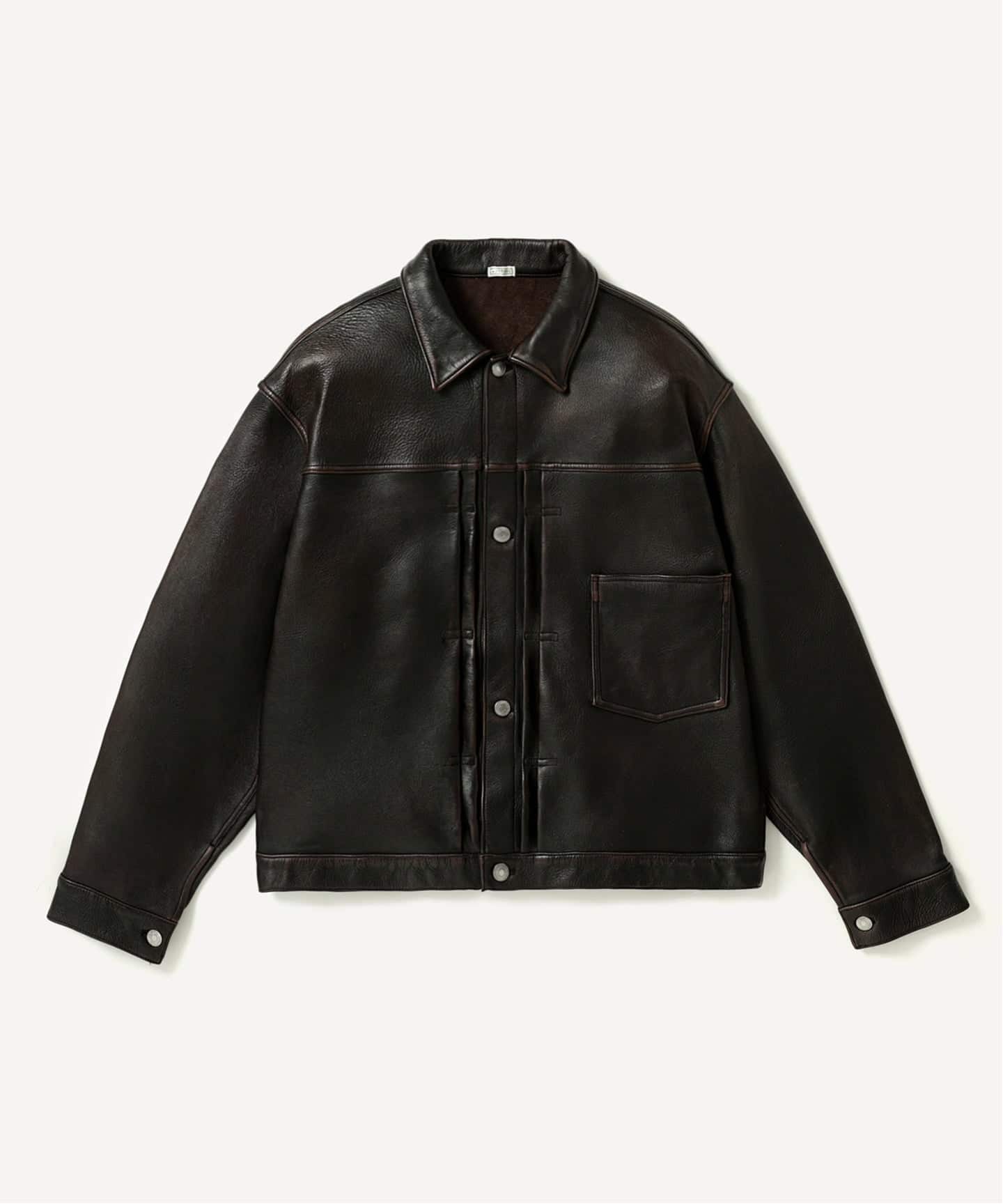A.PRESSE/アプレッセ】Vintage Leather 1st Type Jacket：レザー