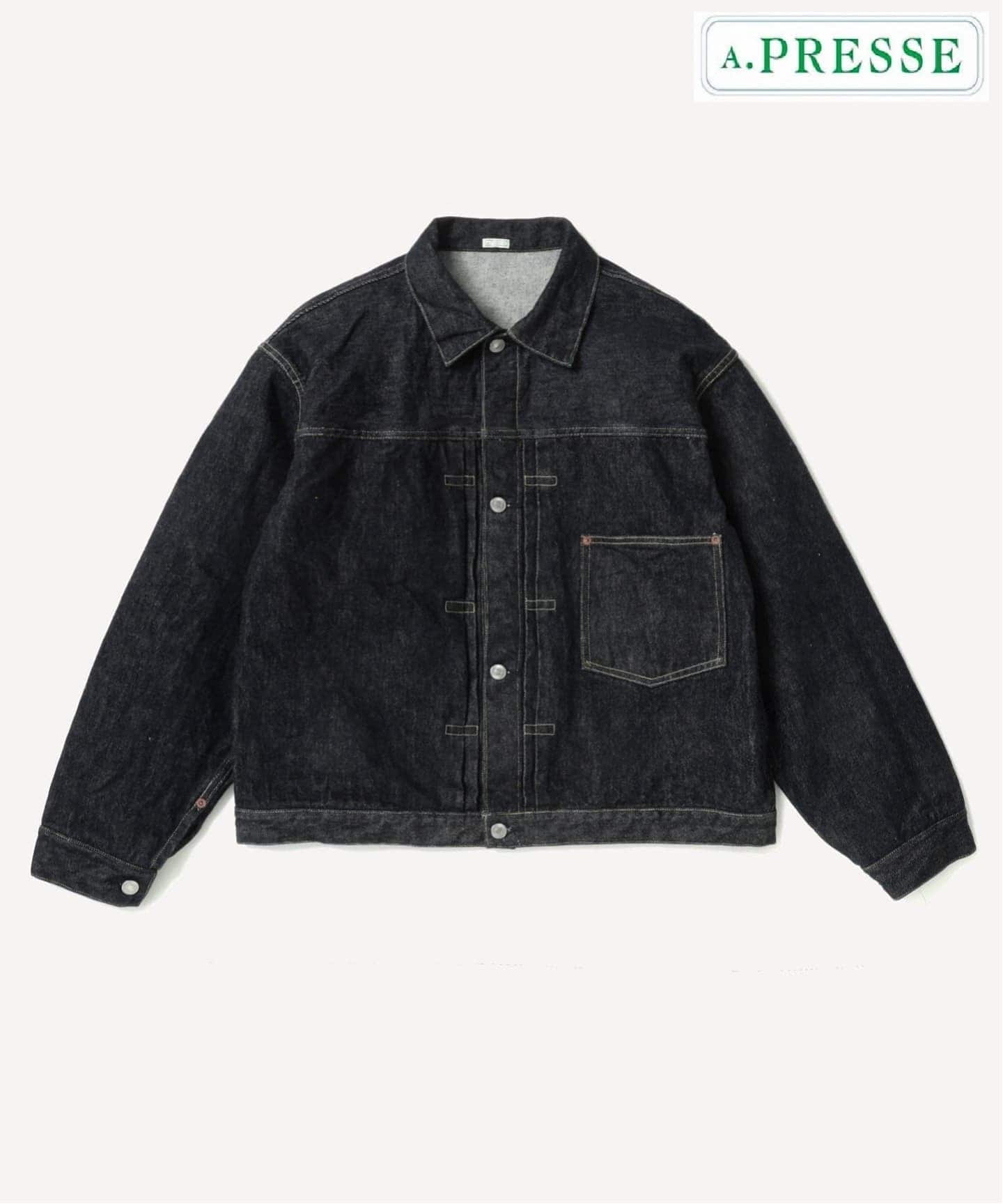 A.PRESSE/アプレッセ】 1st Type Denim Jacket：デニムジャケット
