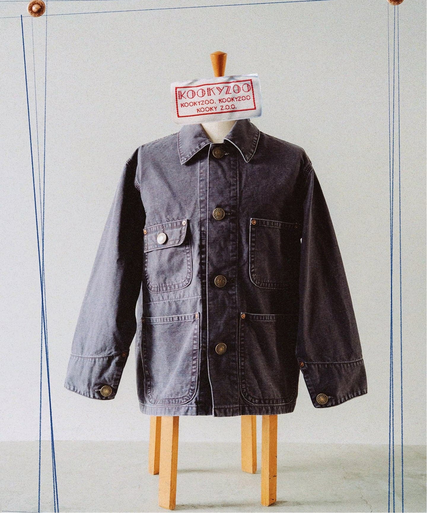 ジャケット・アウター CHORE JACKET KOOKY ZOO/クーキーズー】EX CHORE COAT（その他ブルゾン／アウター