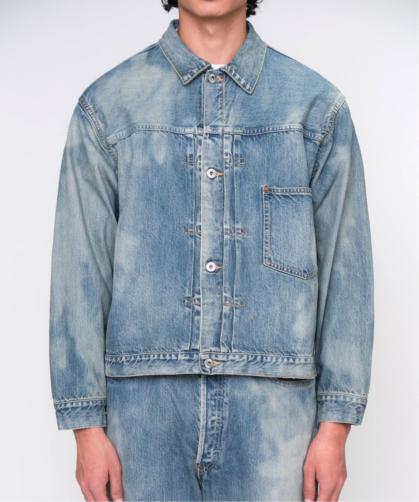 A.PRESSE/アプレッセ】1st Type Denim Jacket（デニムジャケット）｜L