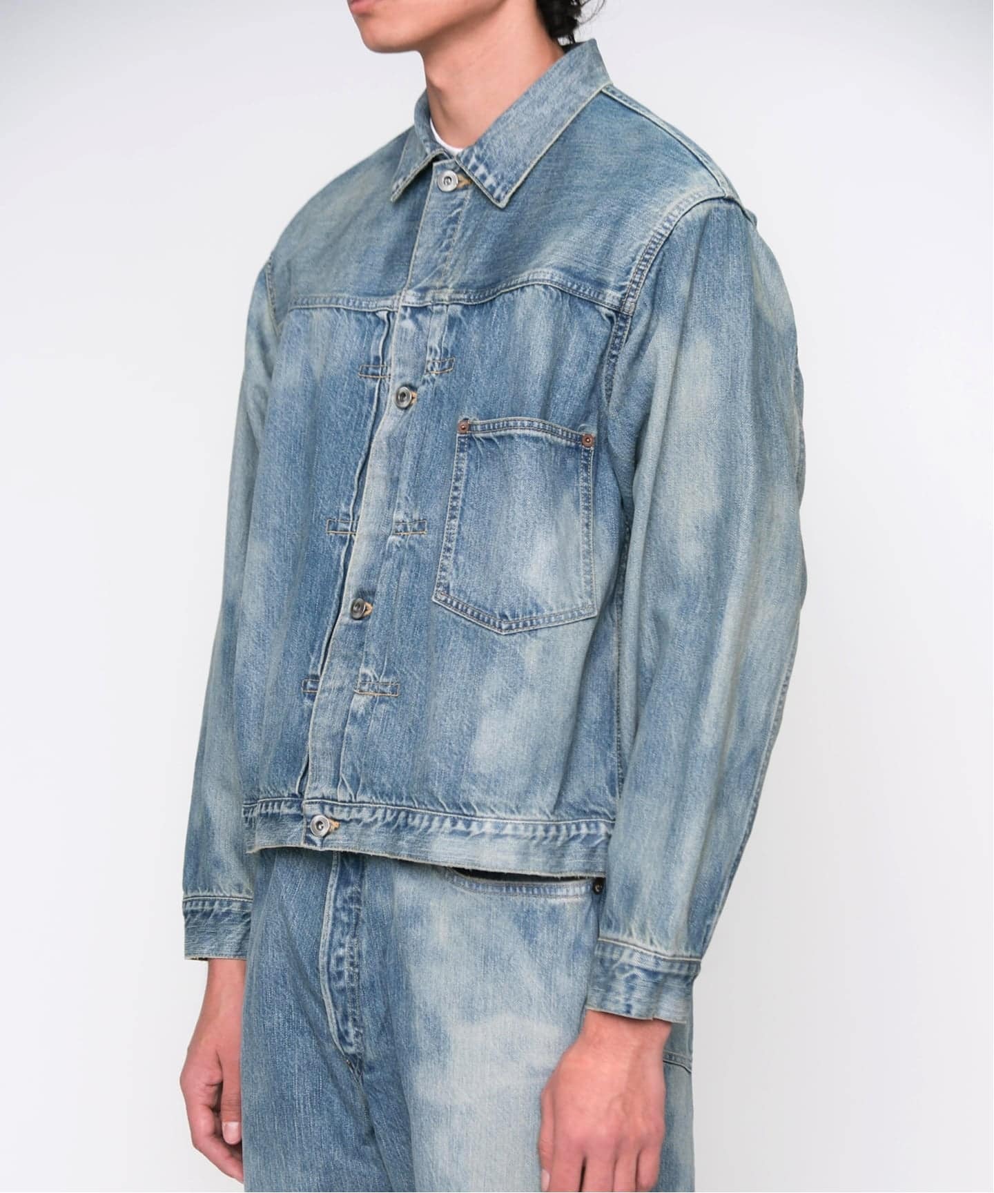 A.PRESSE/アプレッセ】1st Type Denim Jacket（デニムジャケット）｜L