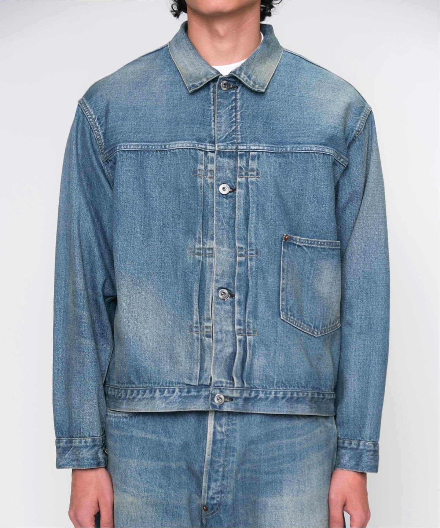 A.PRESSE/アプレッセ】 No.213 Denim Jacket（デニムジャケット）｜L