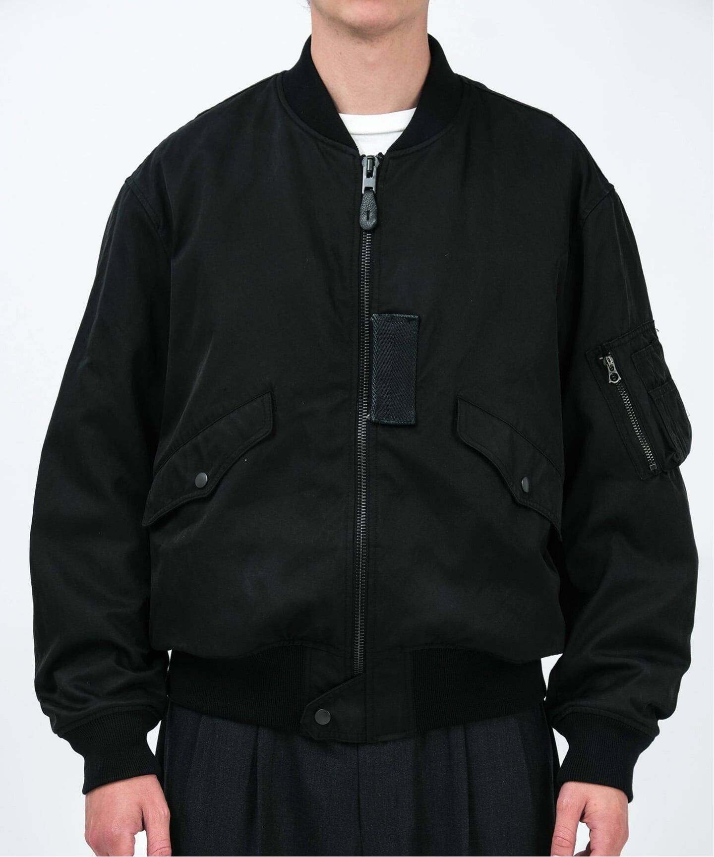 A.PRESSE/アプレッセ】 Vintage Silk L-2B Flight Jacket（ミリタリー