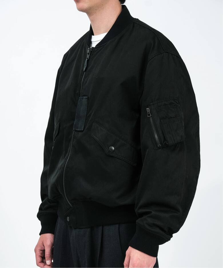 A.PRESSE/アプレッセ】 Vintage Silk L-2B Flight Jacket（ミリタリー 