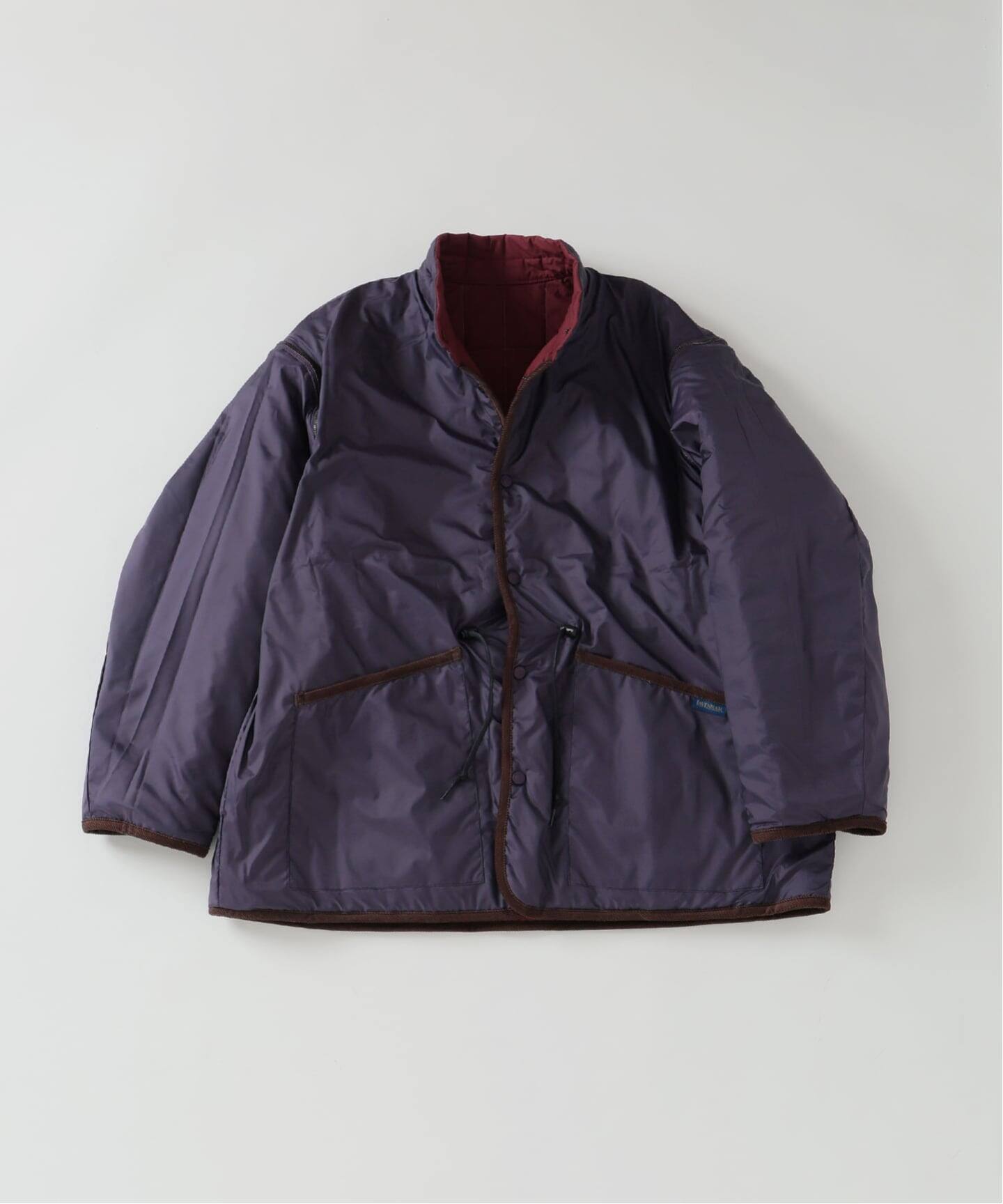 LAVENHAM×CURRENTAGE別注 REVERSIBLE JKT（中綿・キルティング）｜L