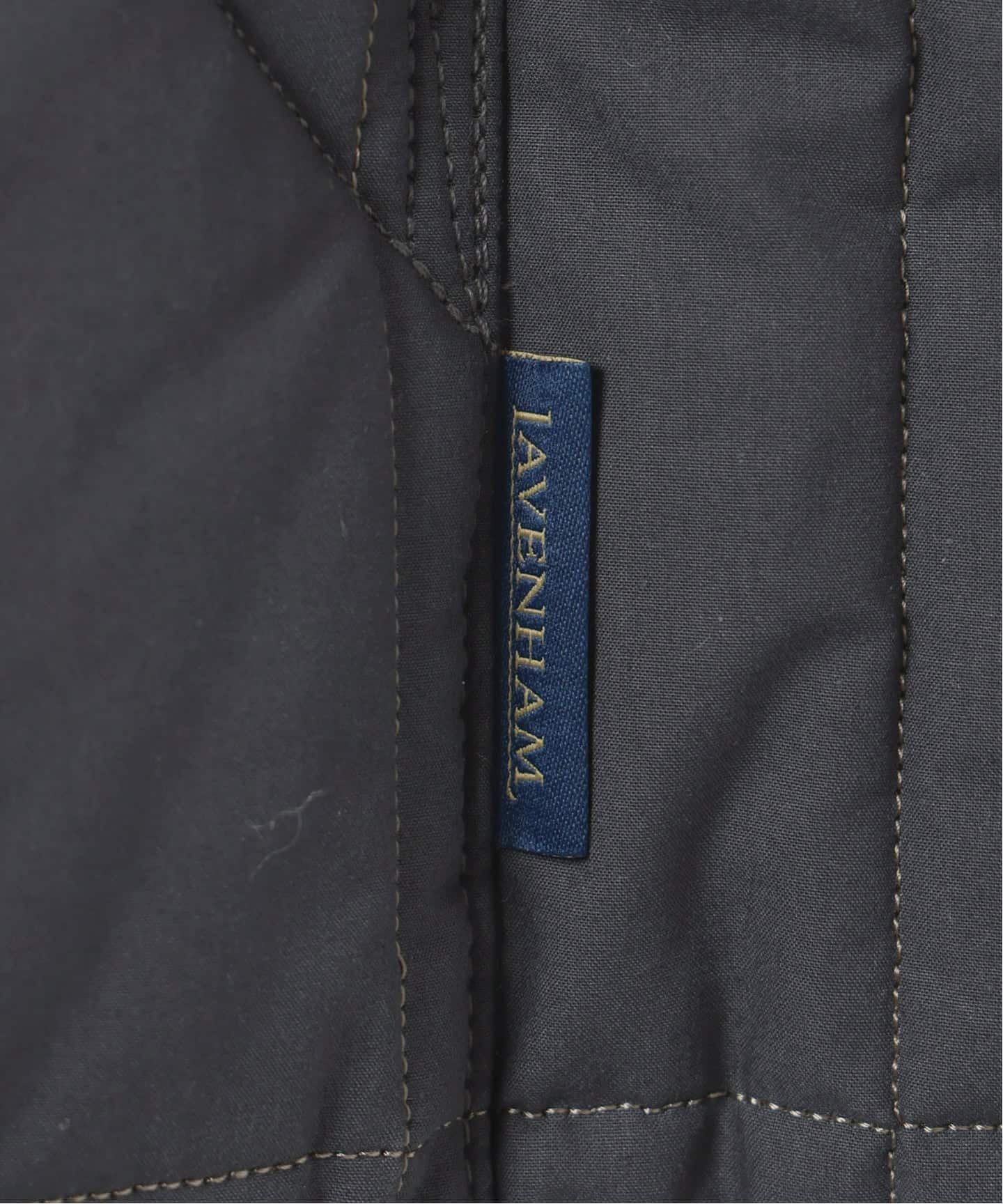 LAVENHAM×CURRENTAGE別注 REVERSIBLE JKT（中綿・キルティング）｜L