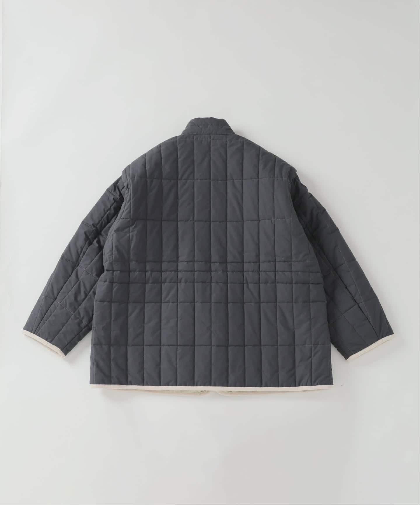 LAVENHAM×CURRENTAGE別注 REVERSIBLE JKT（中綿・キルティング）｜L