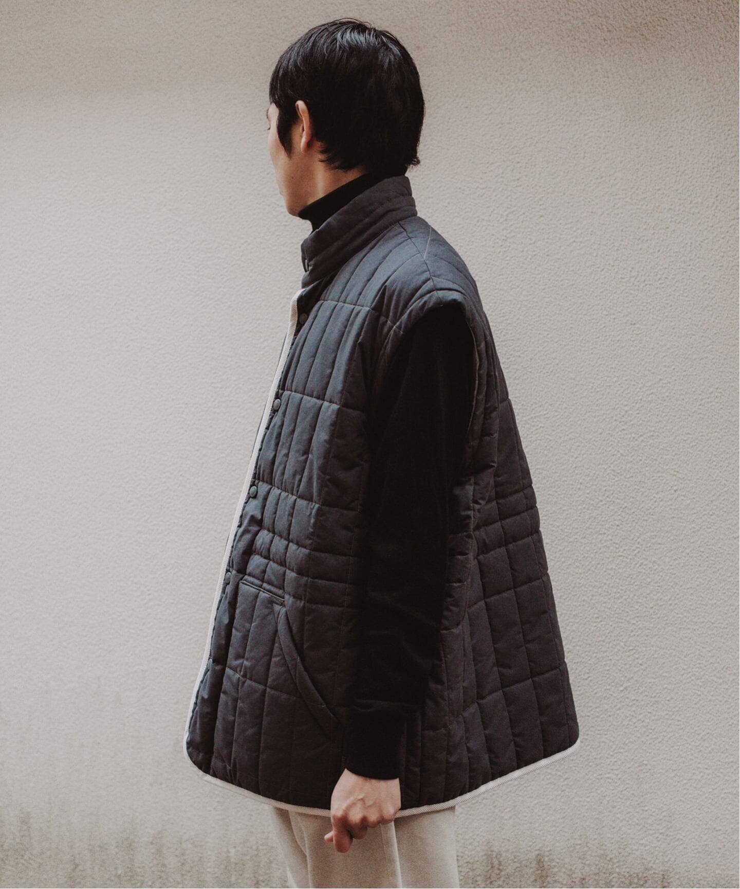 中古・古着通販】LAVENHAM (ラベンハム) キルティングコート ネイビー 