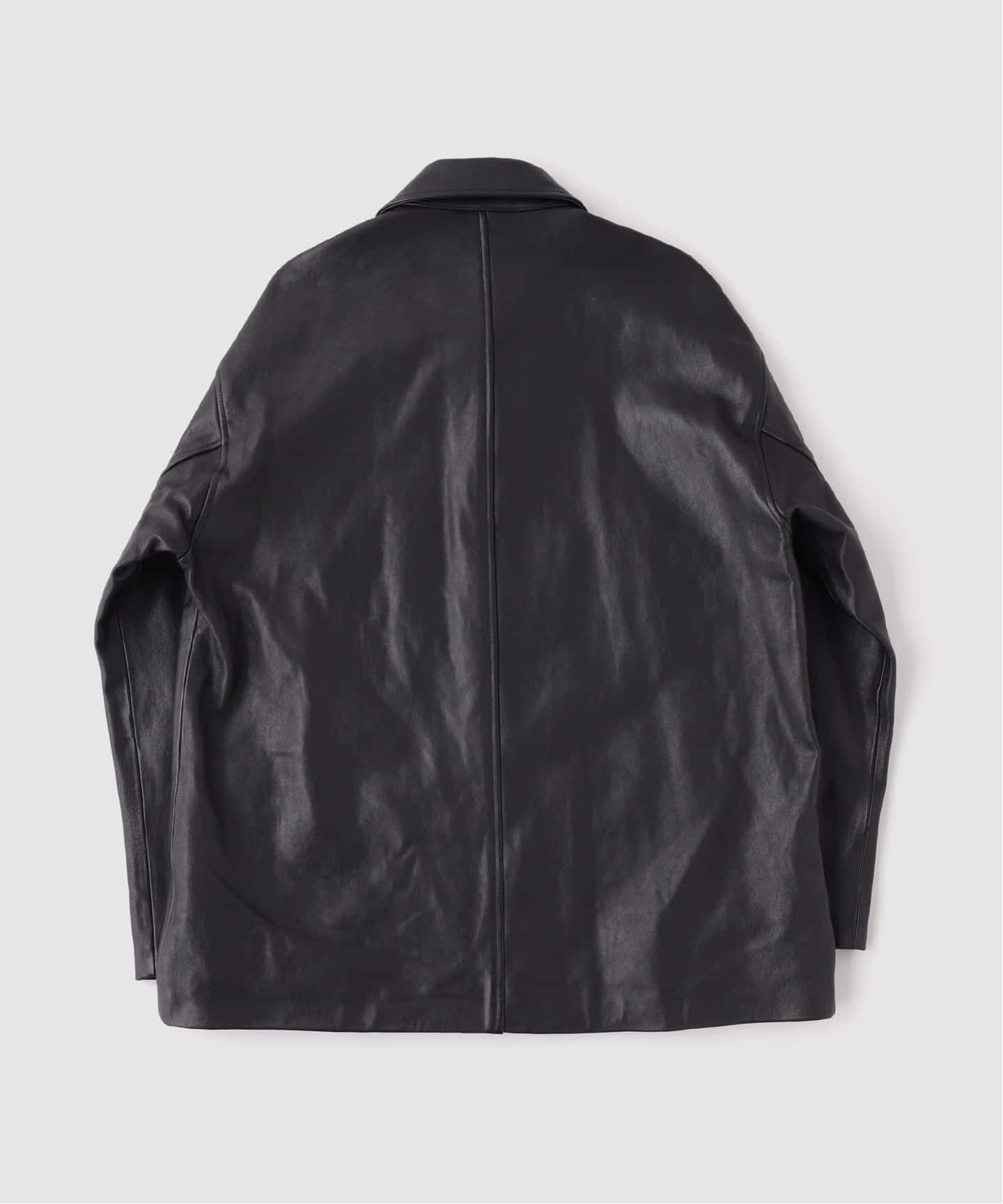 HERILL ラムレザージャケット 新品未使用 HERILL/ヘリル】Lambleather Car jacket：レザージャケット（レザー