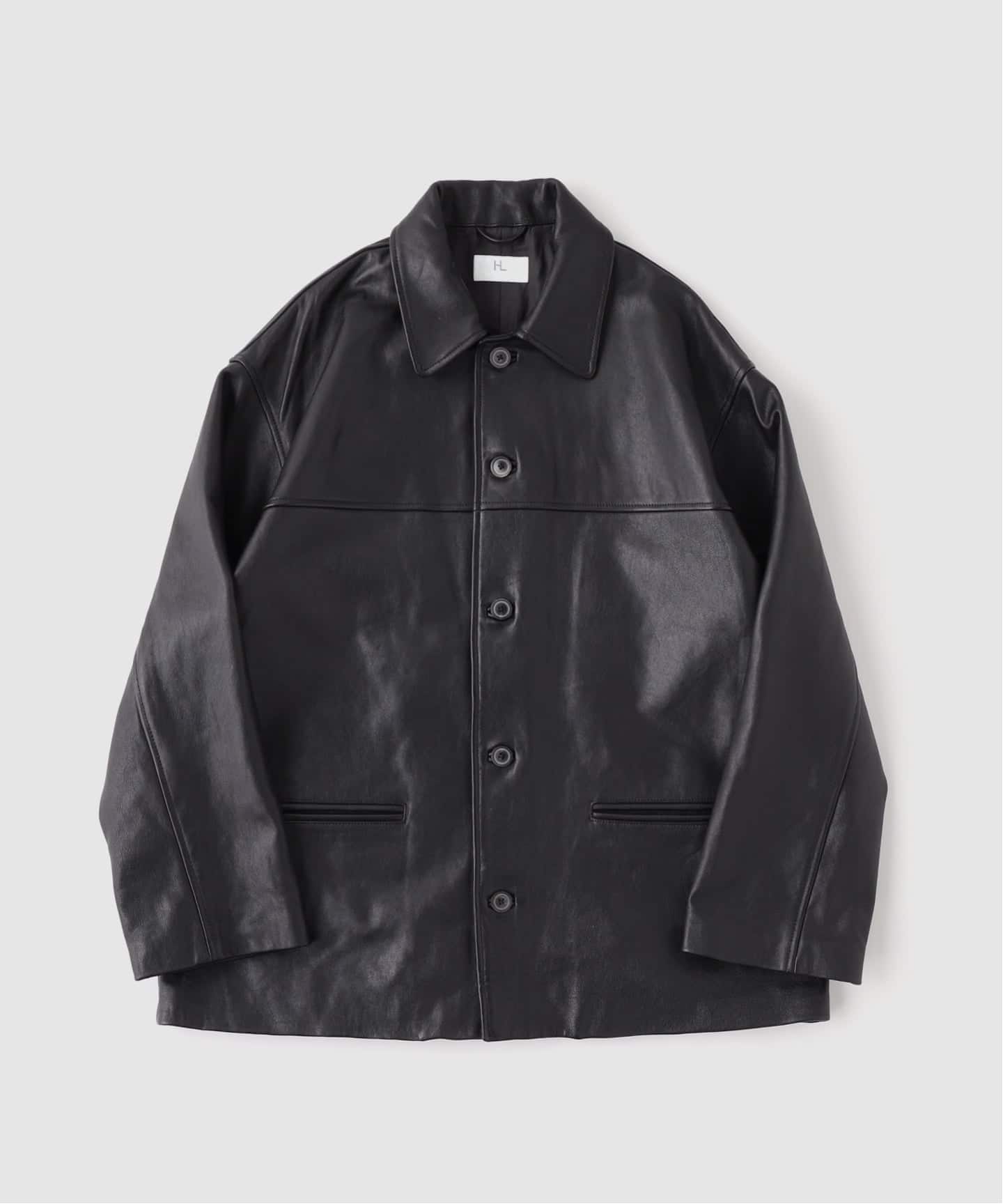HERILL/ヘリル】Lambleather Car jacket：レザージャケット（レザー
