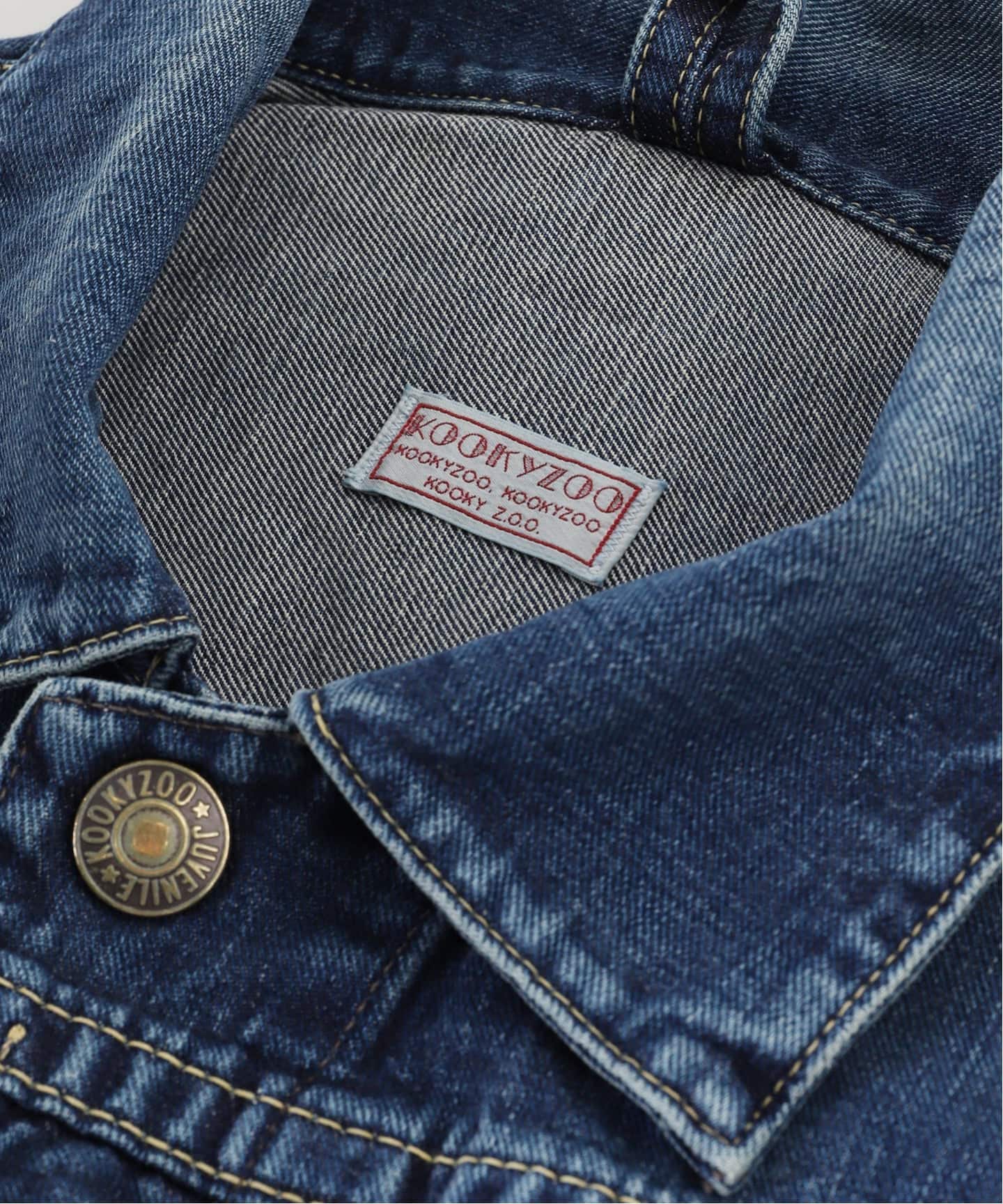 KOOKY ZOO/クーキーズー】 DENIM JACKET TYPE4：デニムジャケット