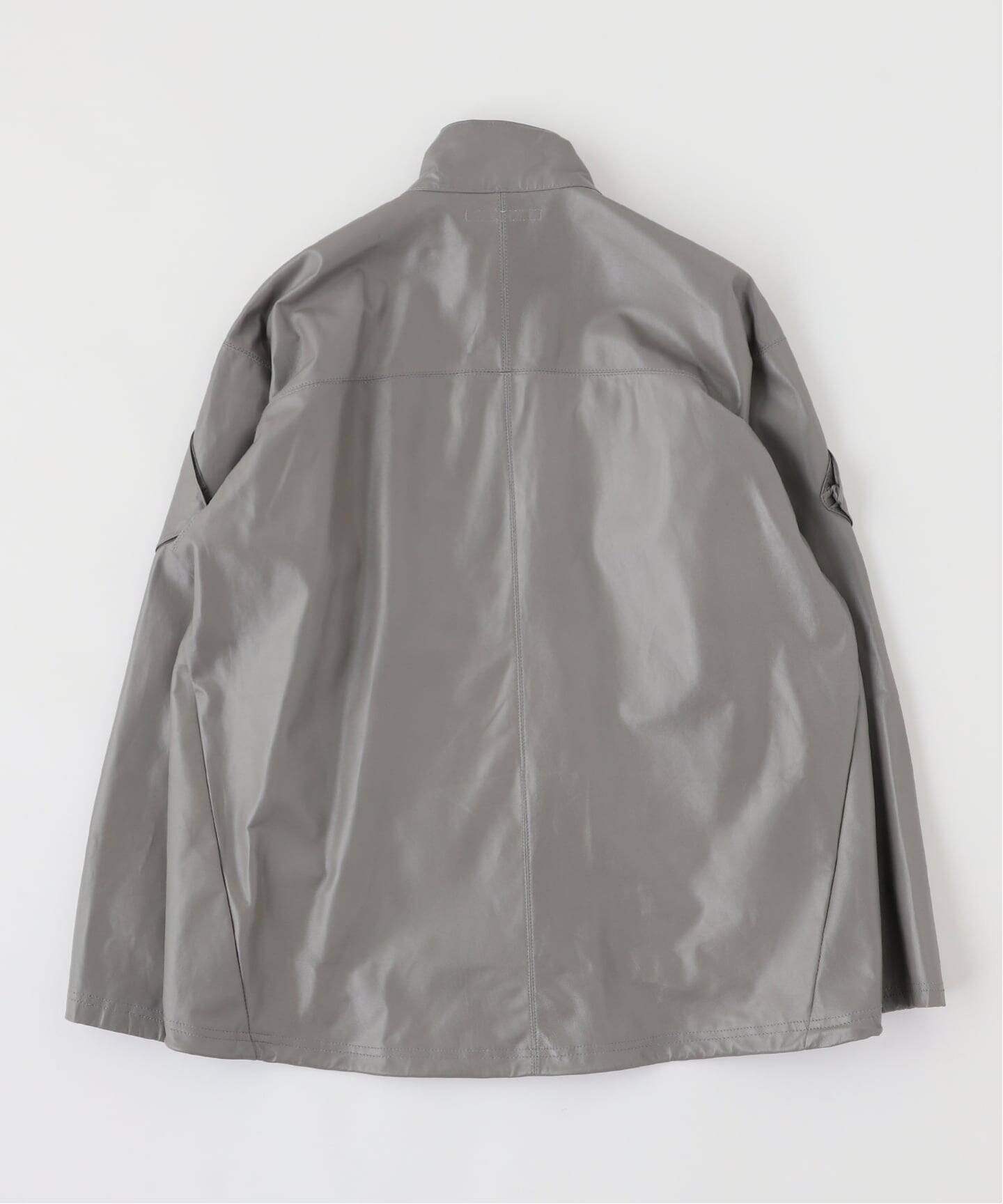 SEVEN BY SEVEN / セブンバイセブン】LEATHER WIND SHIRTS：レザー