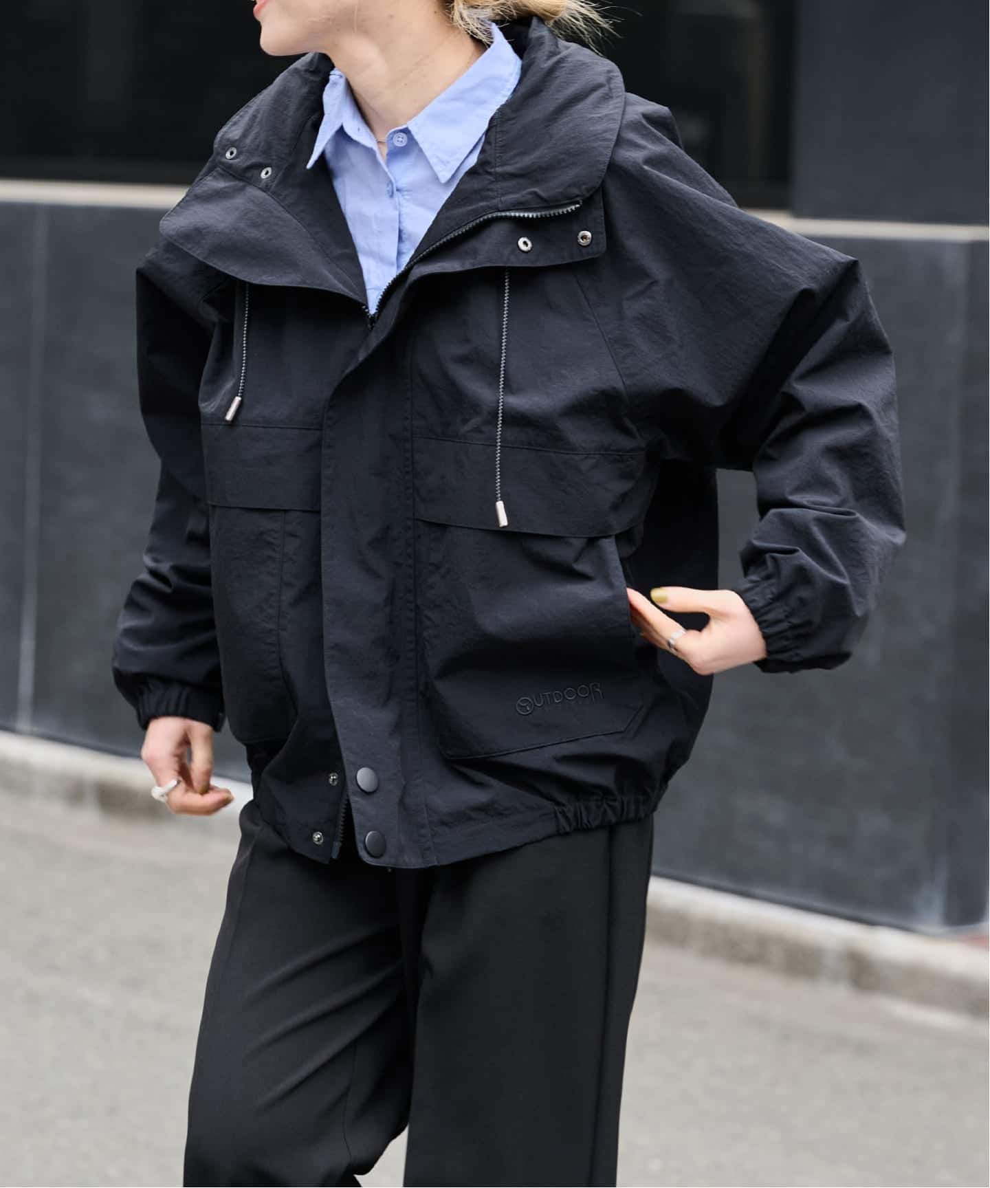 ≪予約≫撥水アスレチックブルゾン（マウンテンパーカー）｜OUTDOOR