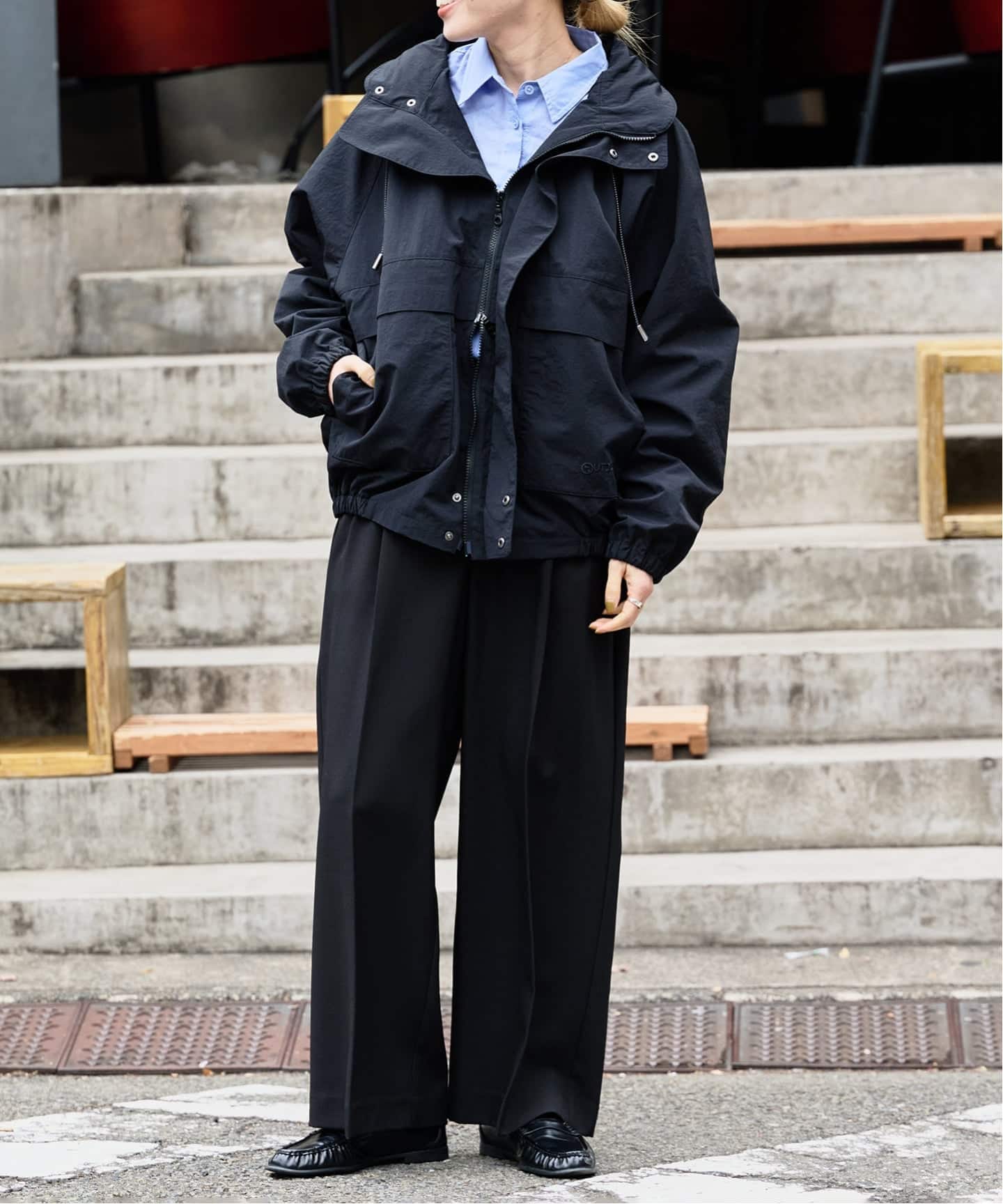 ≪予約≫撥水アスレチックブルゾン（マウンテンパーカー）｜OUTDOOR