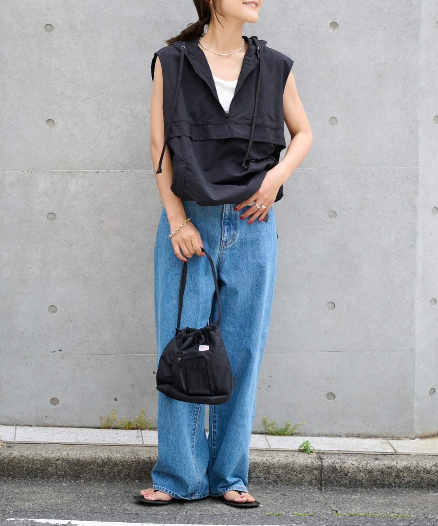 【新品・未使用】アノラックベスト/ブラック ≪予約≫追加2 アノラックベスト（ベスト）｜OUTDOOR PRODUCTS