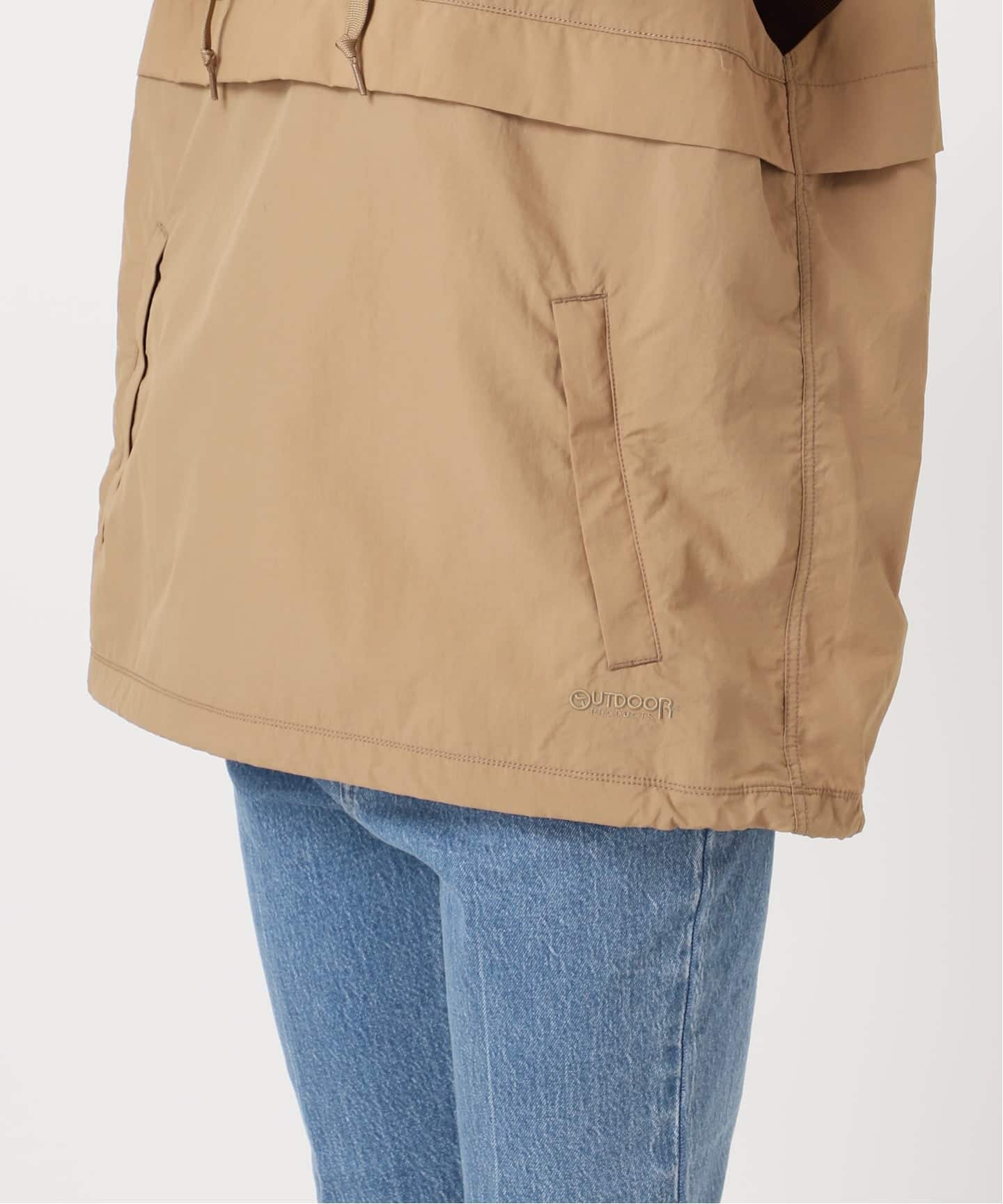 OUTDOOR PRODUCTS アノラックベスト　ベージュ アノラックベスト（ベスト）｜OUTDOOR PRODUCTS（アウトドアプロダクツ