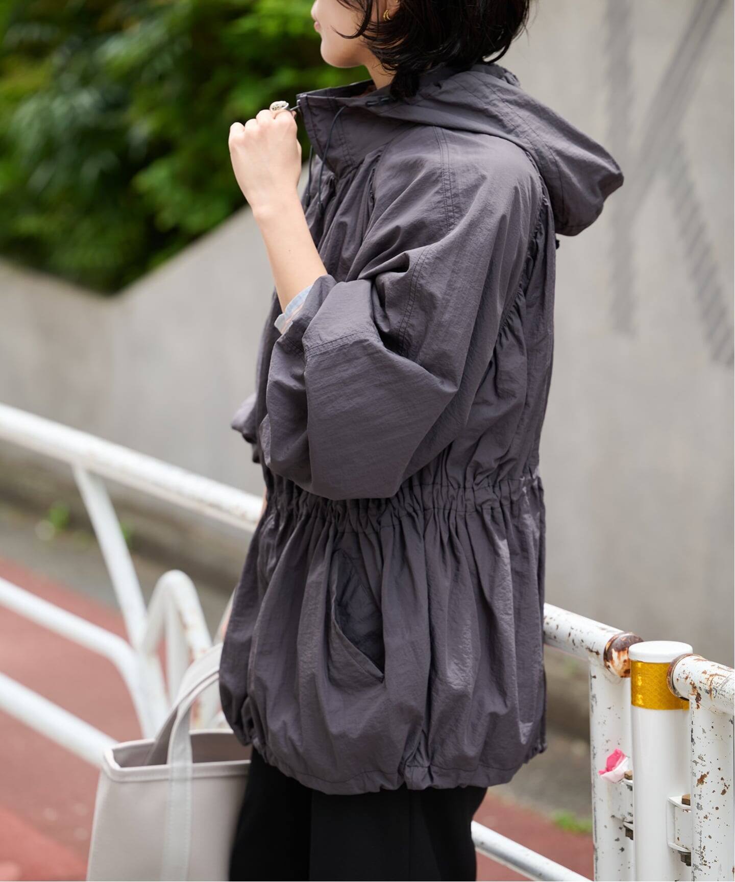 TODAYFUL Nylon Gather Blouson（ナイロンジャケット）｜BOICE FROM 