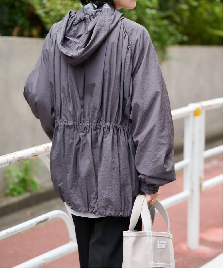 TODAYFUL Nylon Gather Blouson（ナイロンジャケット）｜BOICE FROM 