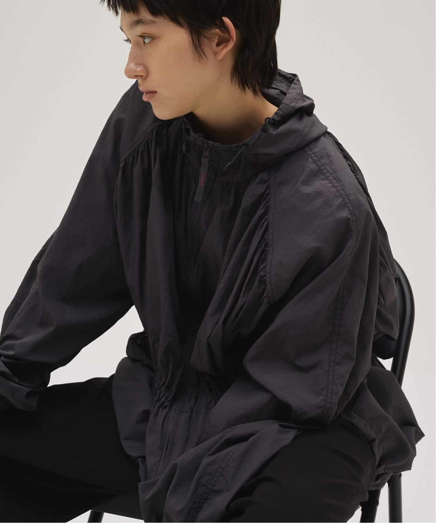 TODAYFUL Nylon Gather Blouson（ナイロンジャケット）｜BOICE FROM