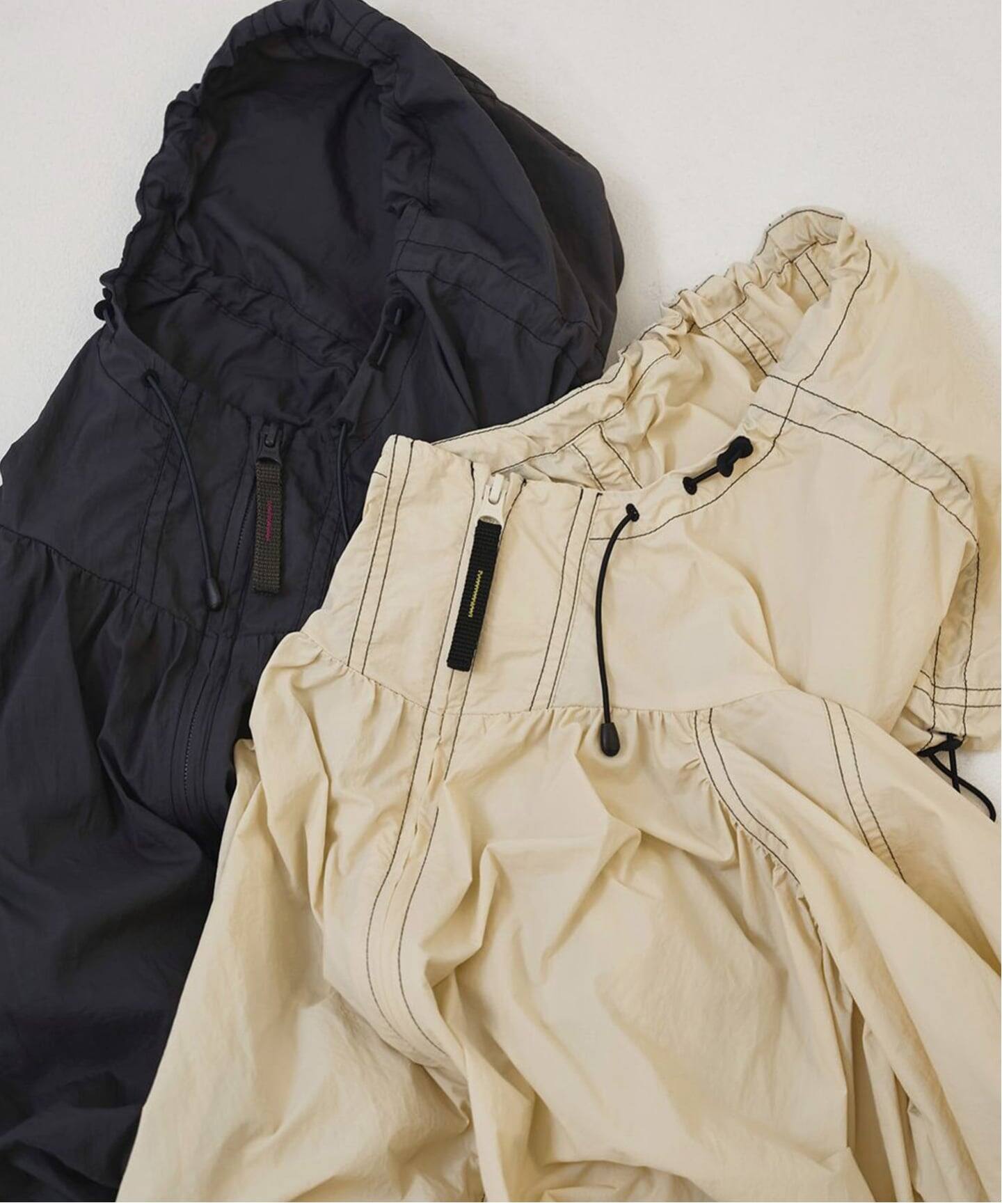 TODAYFUL Nylon Gather Blouson（ナイロンジャケット）｜BOICE FROM