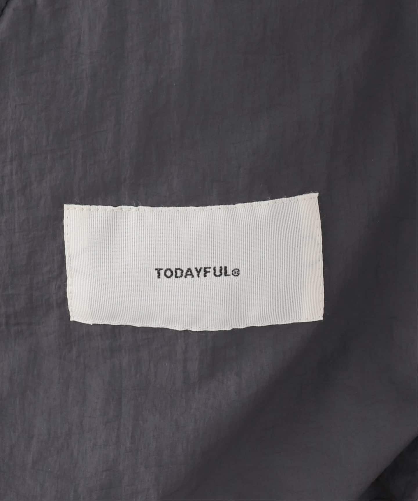 todayful Nylon Gather Blouson サイズ38 エクリュ TODAYFUL Nylon Gather Blouson（ナイロンジャケット）｜BOICE FROM