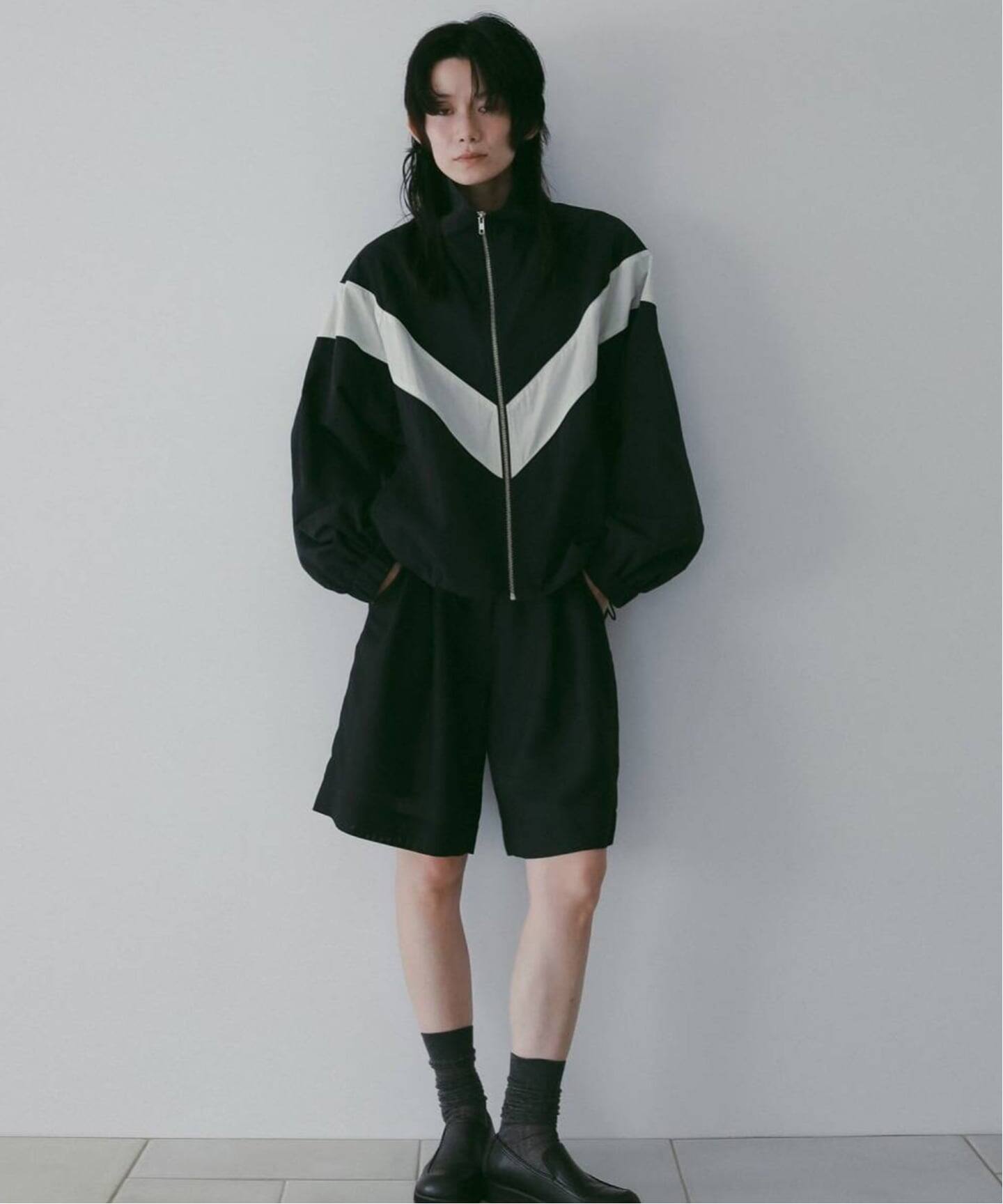 anuke Nylon Track Blouson（ナイロンジャケット）｜BOICE FROM 