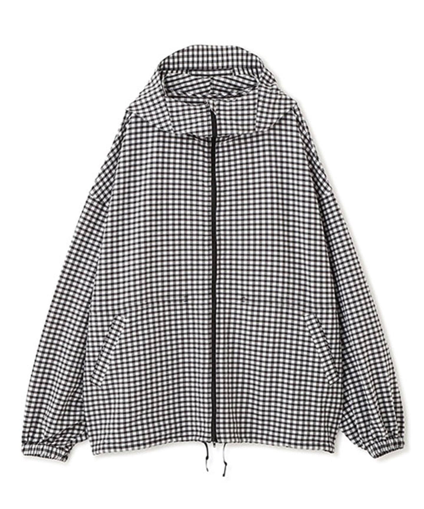 UVカット] ETRE TOKYO サッカーストレッチフードブルゾン（マウンテン
