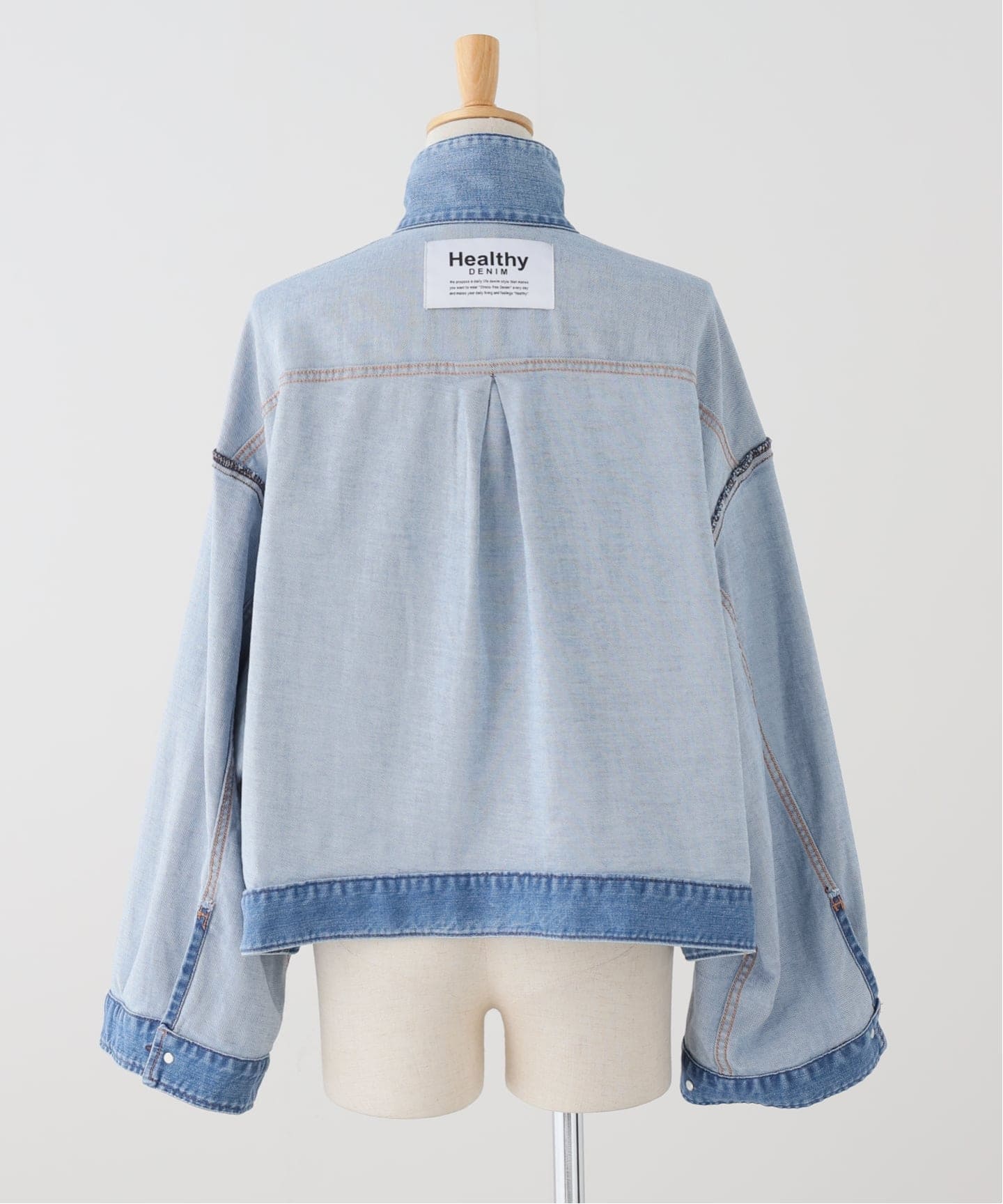 Healthy Denim ライトブルーデニムジャケット HEALTHY DENIM Latte H68912303（デニムジャケット）｜BOICE FROM