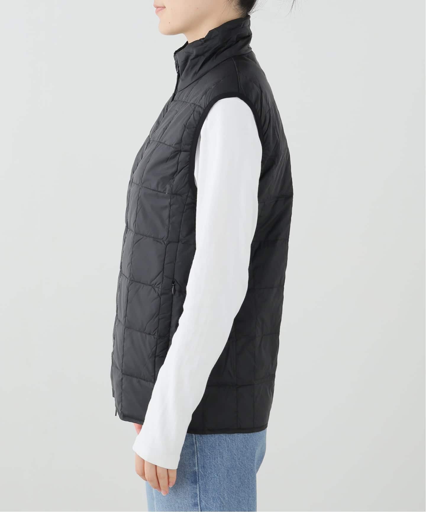 TAION HI NECK W-ZIP DOWN VEST（ダウン・中綿ベスト）｜BOICE FROM