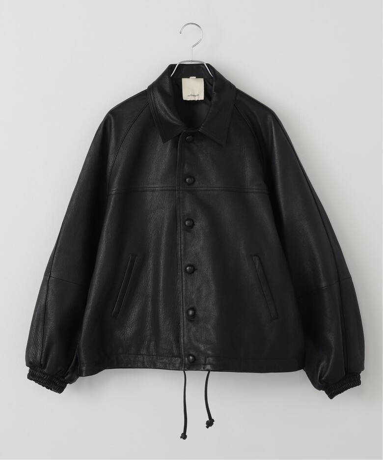 REFOMED CCU LEATHER FORMAN JACKET（レザージャケット）｜BOICE FROM 