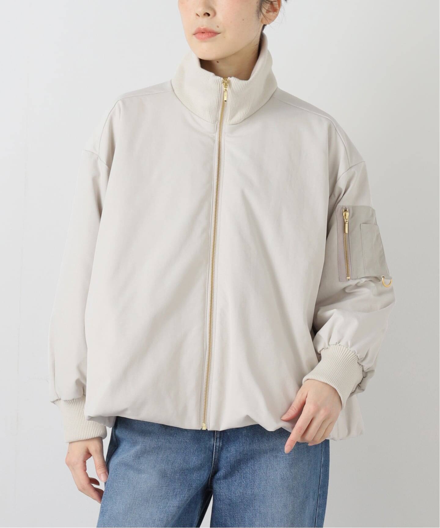 洗える】中綿バルーンブルゾン（その他ブルゾン／アウター）｜La