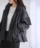 【洗える】中綿バルーンブルゾン