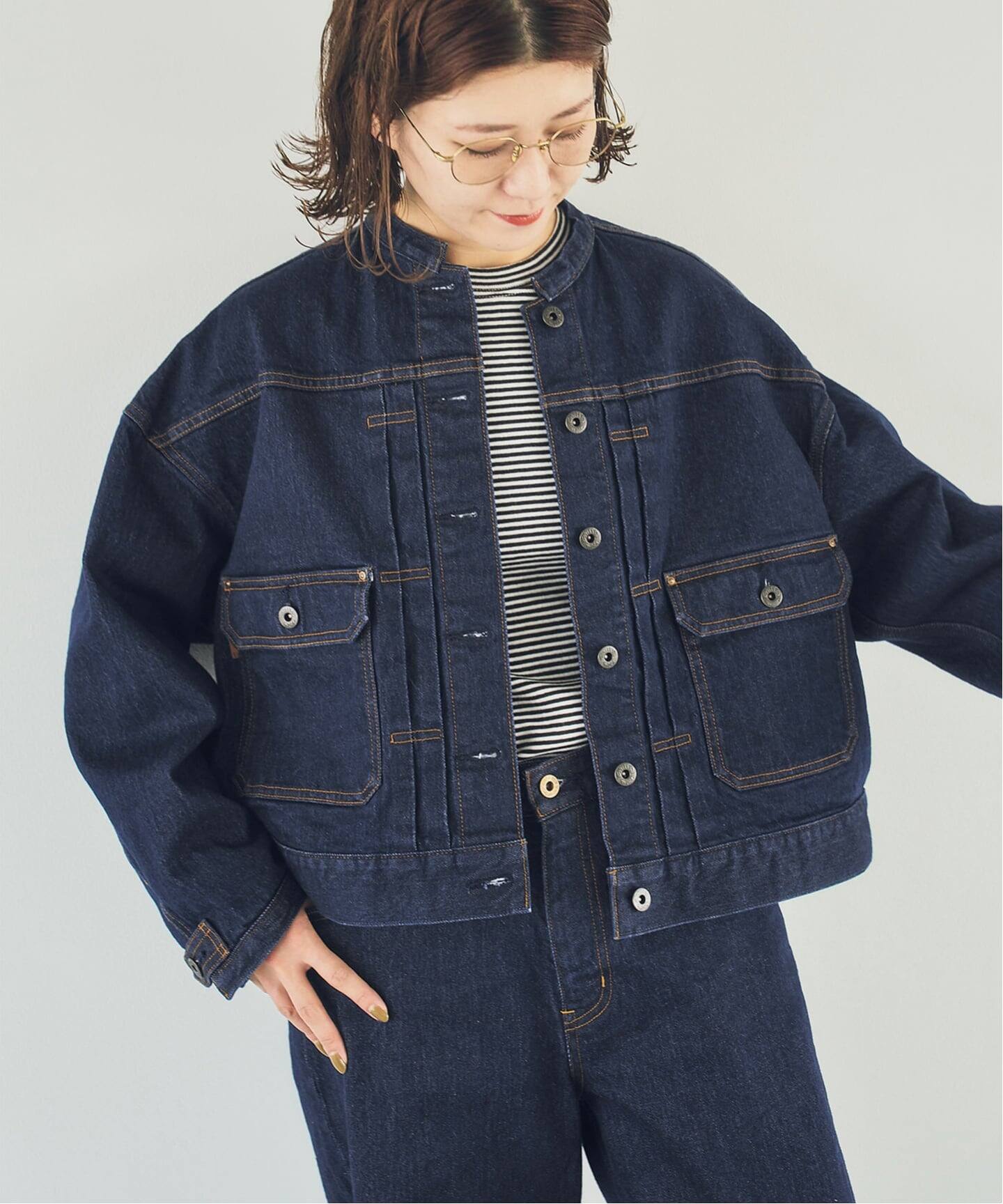 40周年》5 1/2 40th 2ND-LINE CROP JK（デニムジャケット）｜Spick 