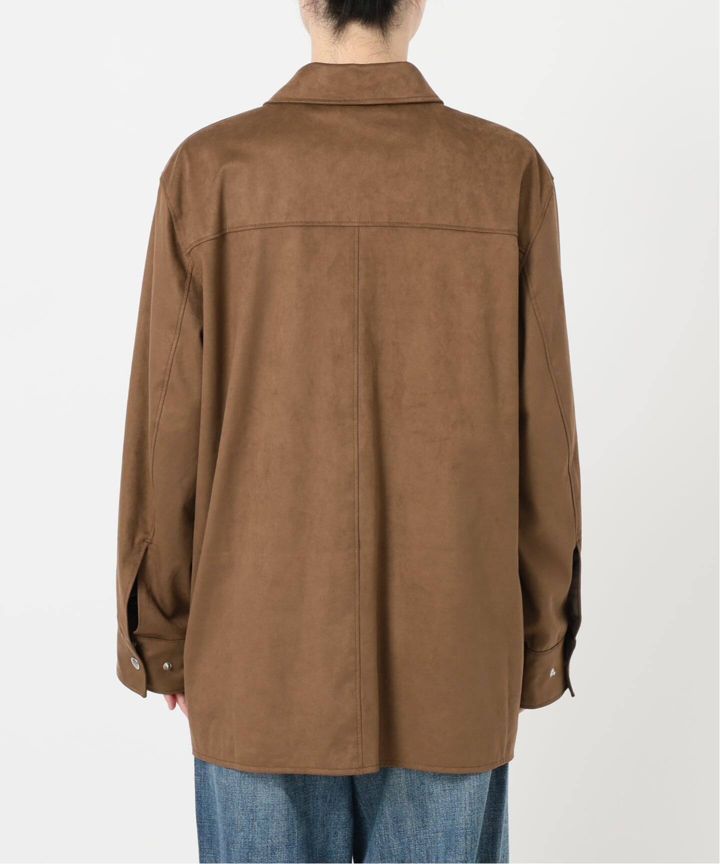 spick＆spanフェイクスエードオープンカラージャケット36サイズ Spick & Span｜《追加》フェイクスエードオープンカラージャケット
