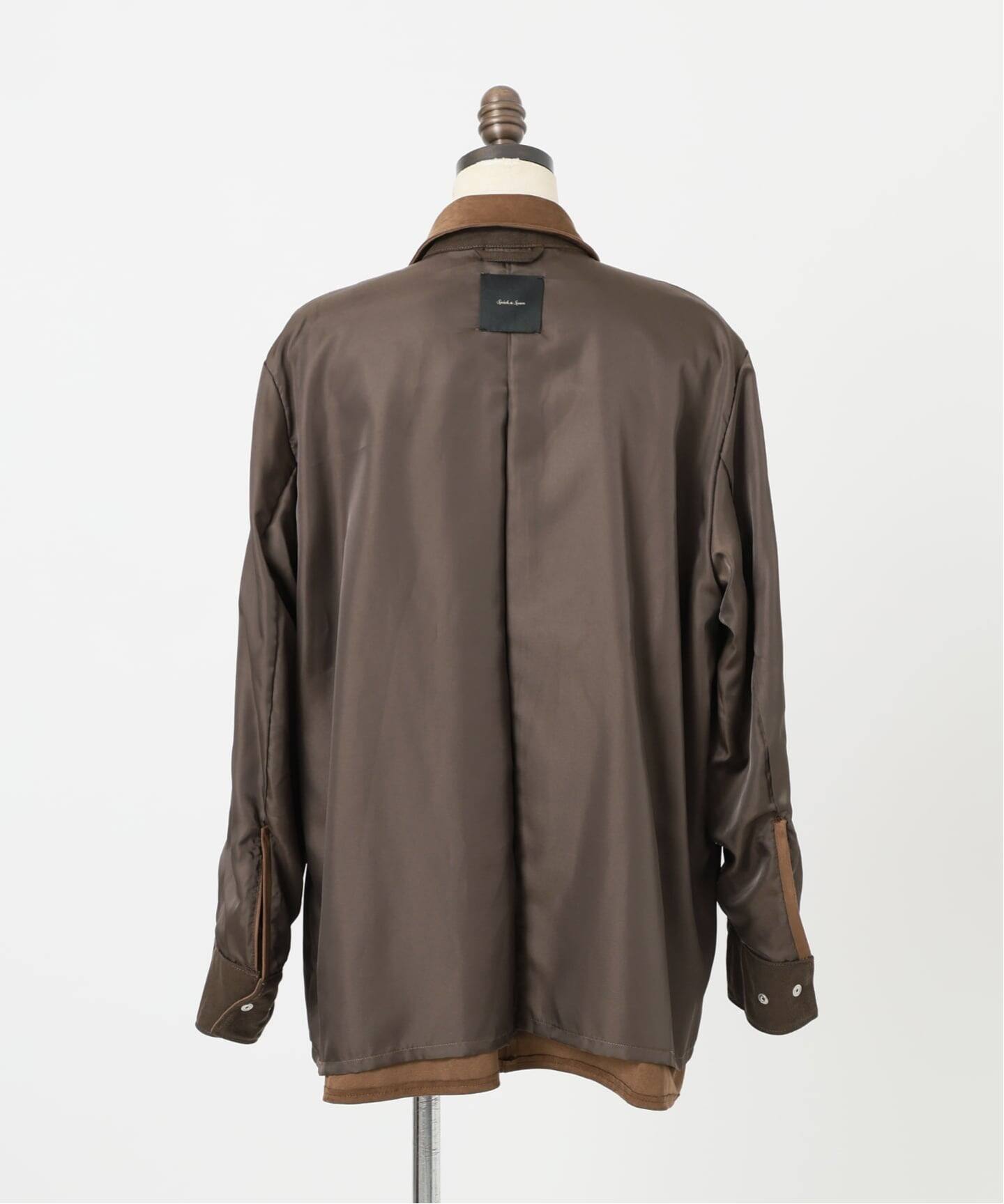 追加予約》フェイクスエードオープンカラージャケット（その他ブルゾン