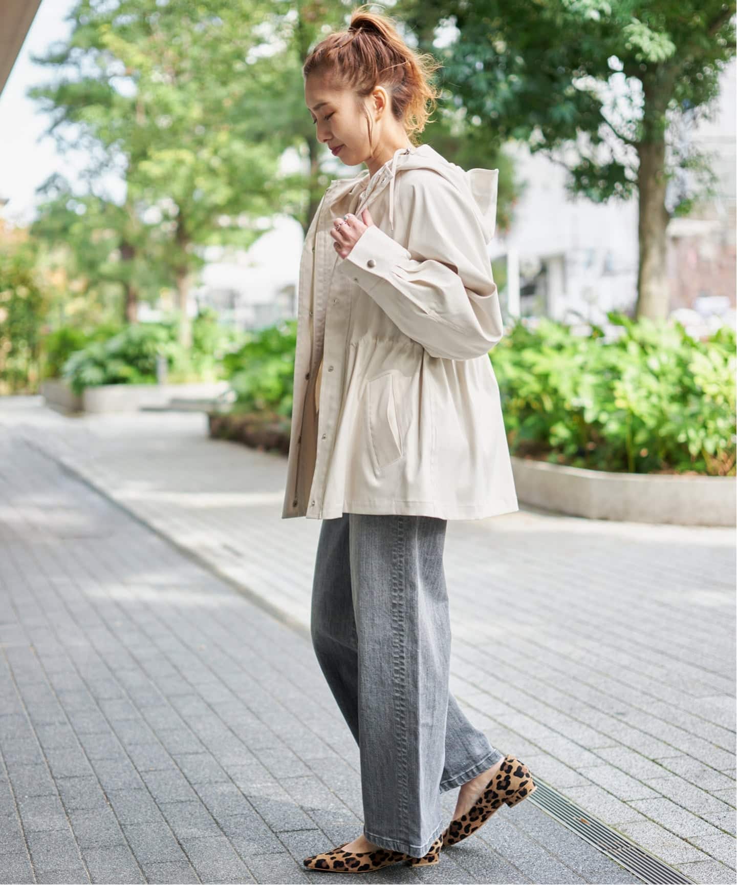 予約》撥水ツイルフーディーブルゾン（その他ブルゾン／アウター