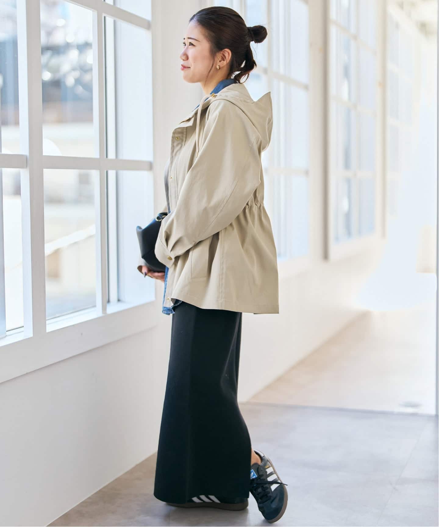 予約》撥水ツイルフーディーブルゾン（その他ブルゾン／アウター