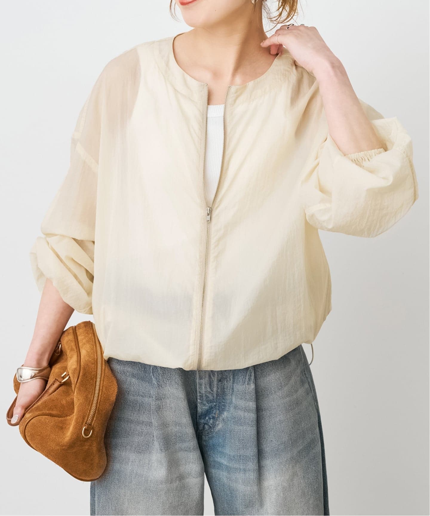 2025年完売✨未使用タグ付き スピック＆スパン シアーボンバージャケット Brand-new! 2025 Spring｜Spick & Span｜特集｜BAYCREW'S STORE
