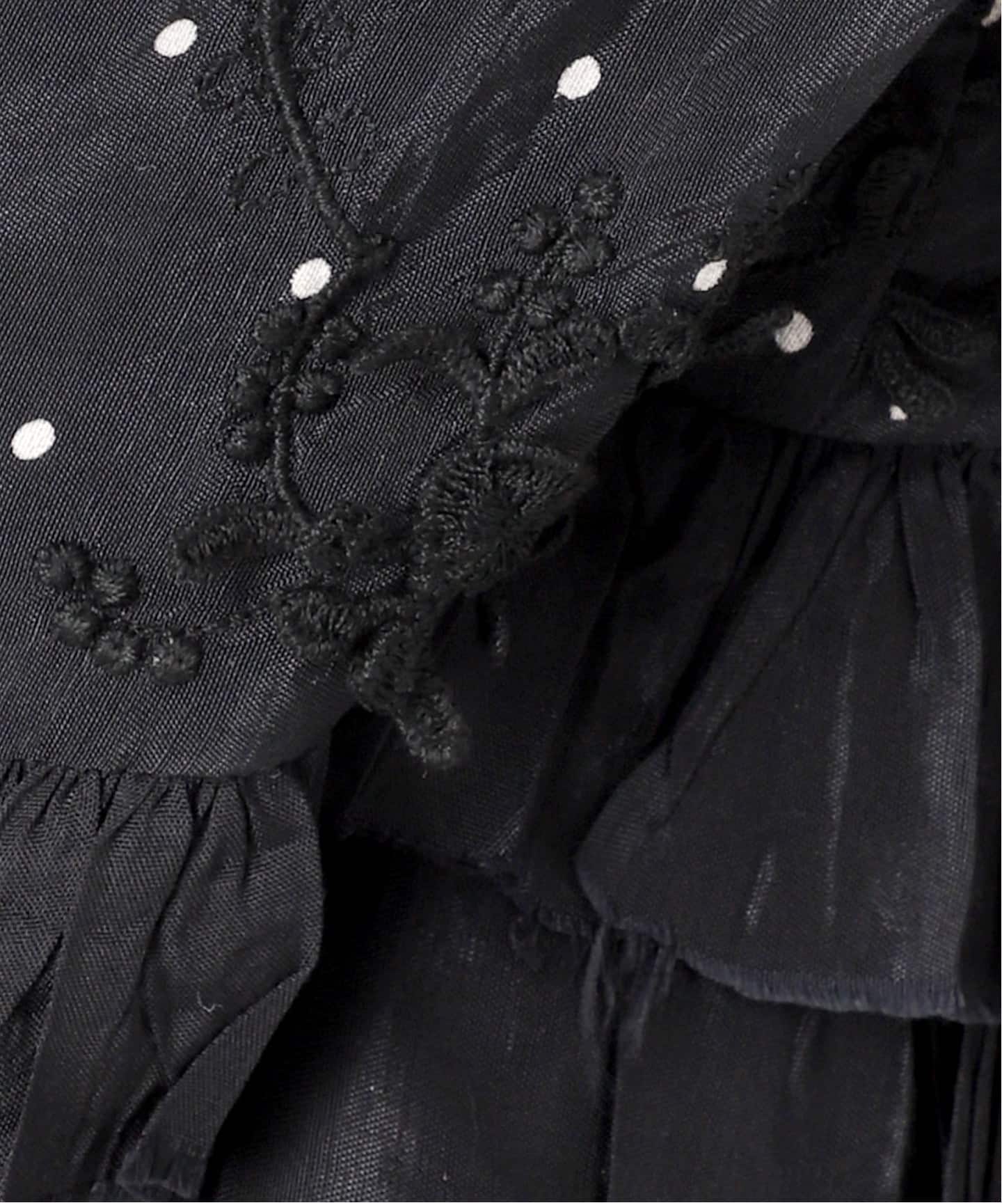 別注 / 予約》crinkle crinkle crinkle Frill rayon shantung vest
