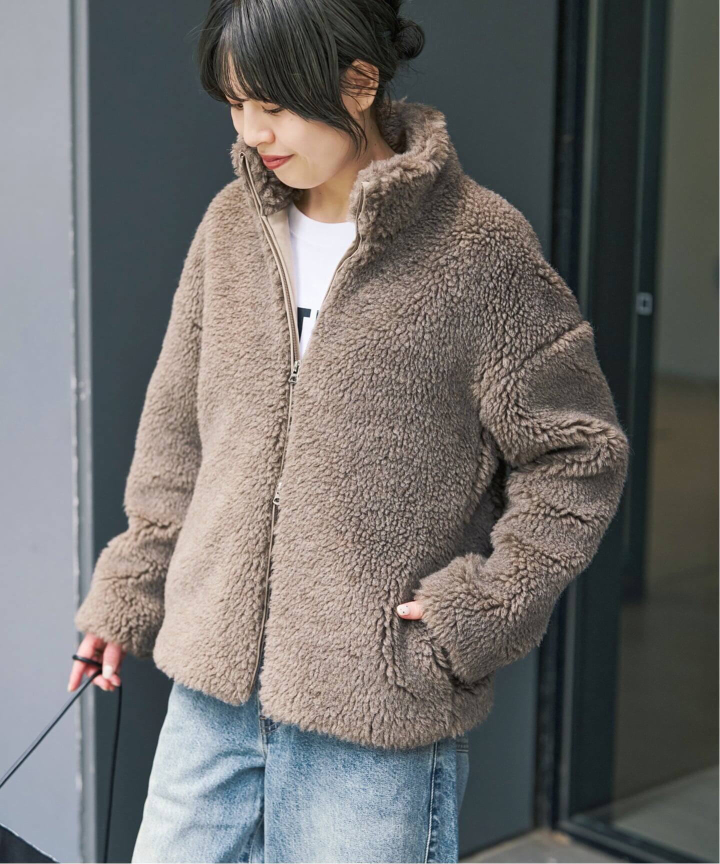 TICCA / ティッカ WOOLファーブルゾン（その他ブルゾン／アウター 
