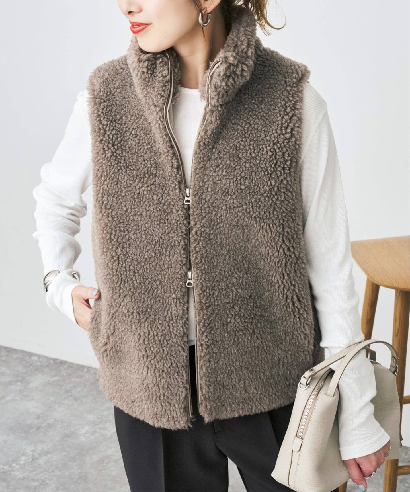 TICCA / ティッカ WOOLファーベスト（ベスト）｜Spick & Span 