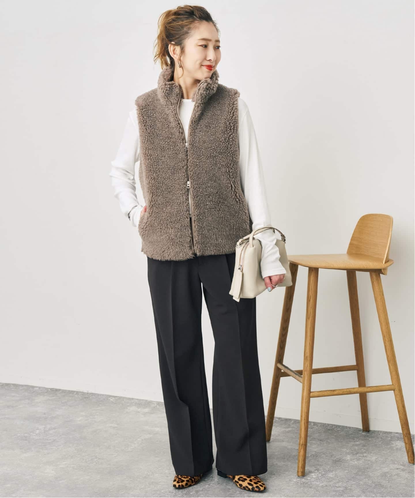 TICCA / ティッカ WOOLファーベスト（ベスト）｜Spick & Span